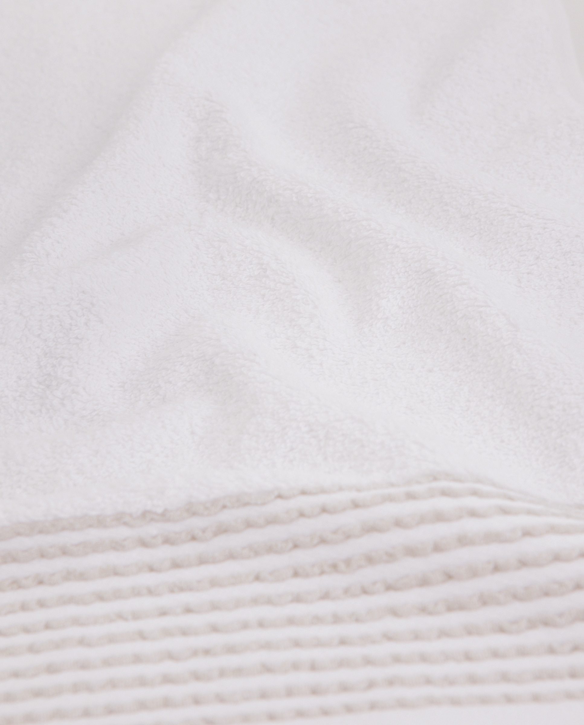 Toalla de baño algodón 530 gr/m2 Land - Blanco Tocador Blanco-3