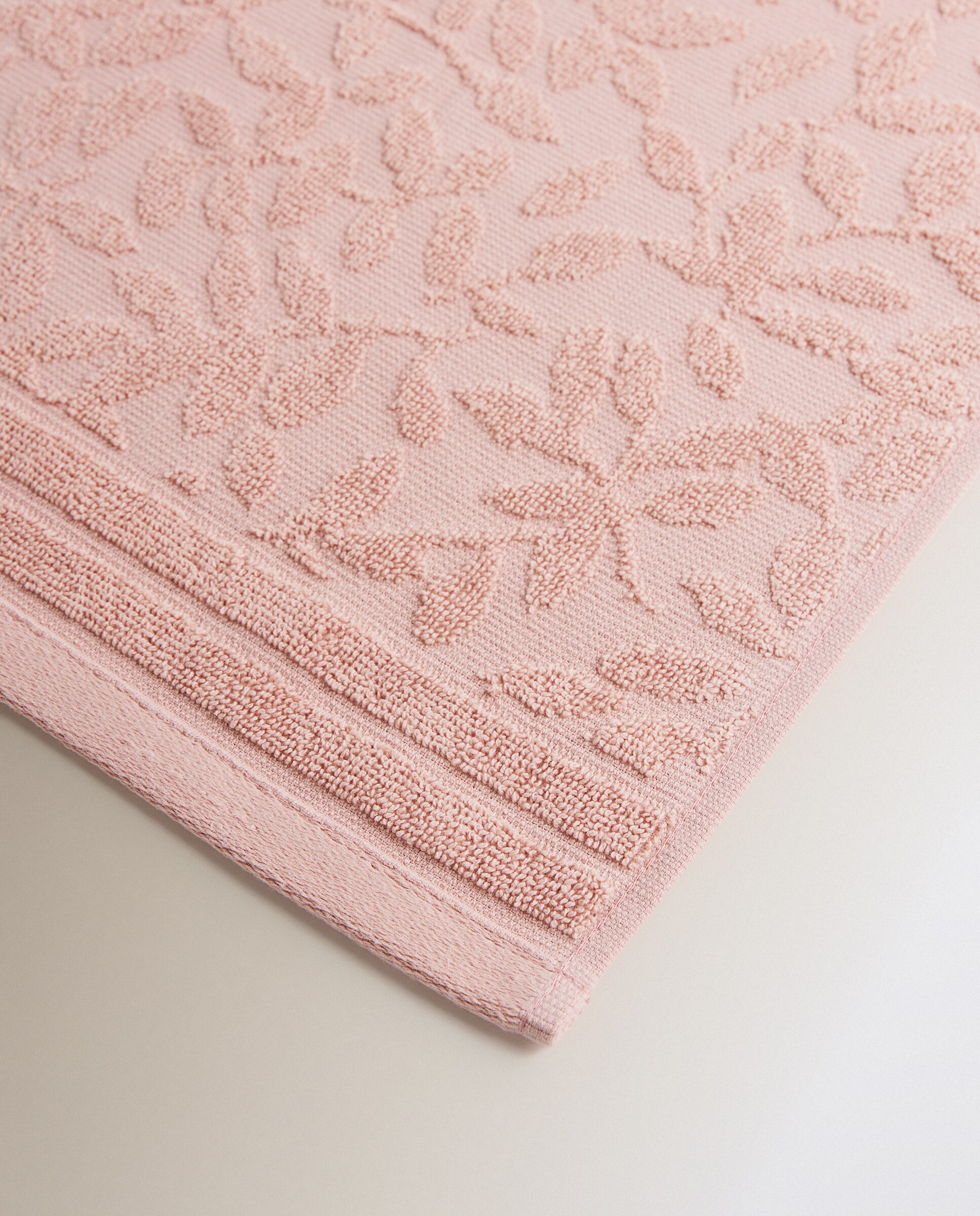 Toalla de baño algodón 500 gr/m2 Gardenia - Rosa Tocador Rosa-3