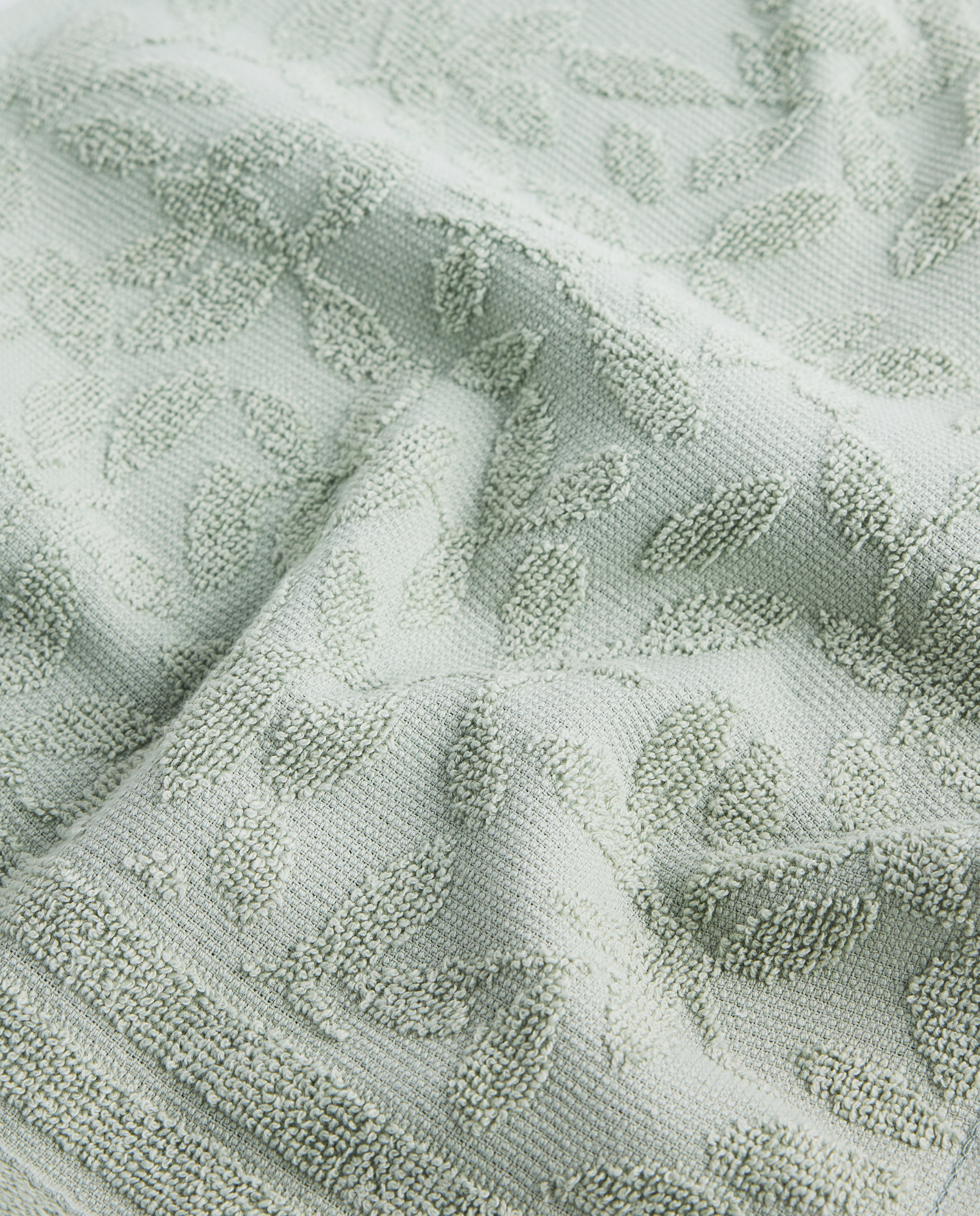 Toalha de Banho de Algodão 500 g/m2 Gardenia Verde-4