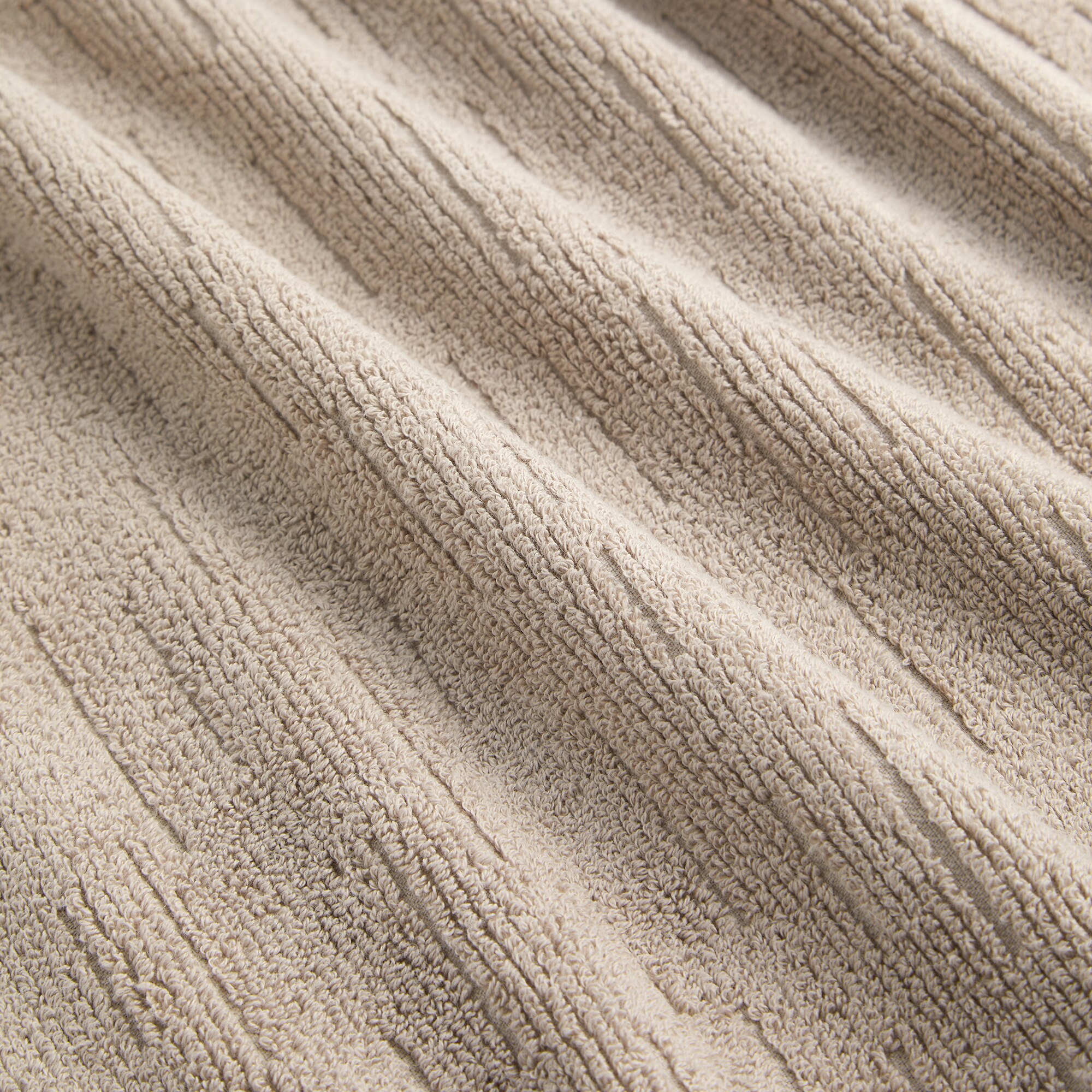 Toalha de Banho de Algodão Mina - 500 g/m2 Taupe-3
