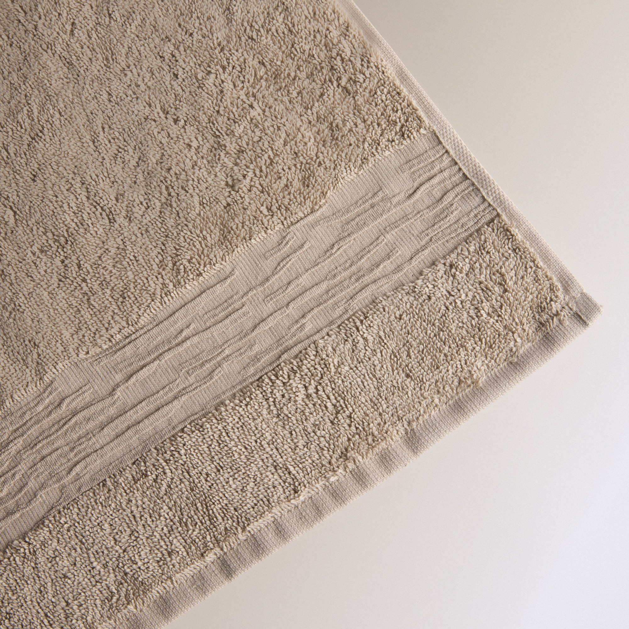 Toalha de Banho Cedar em Algodão - 600 g/m2 Bege-3