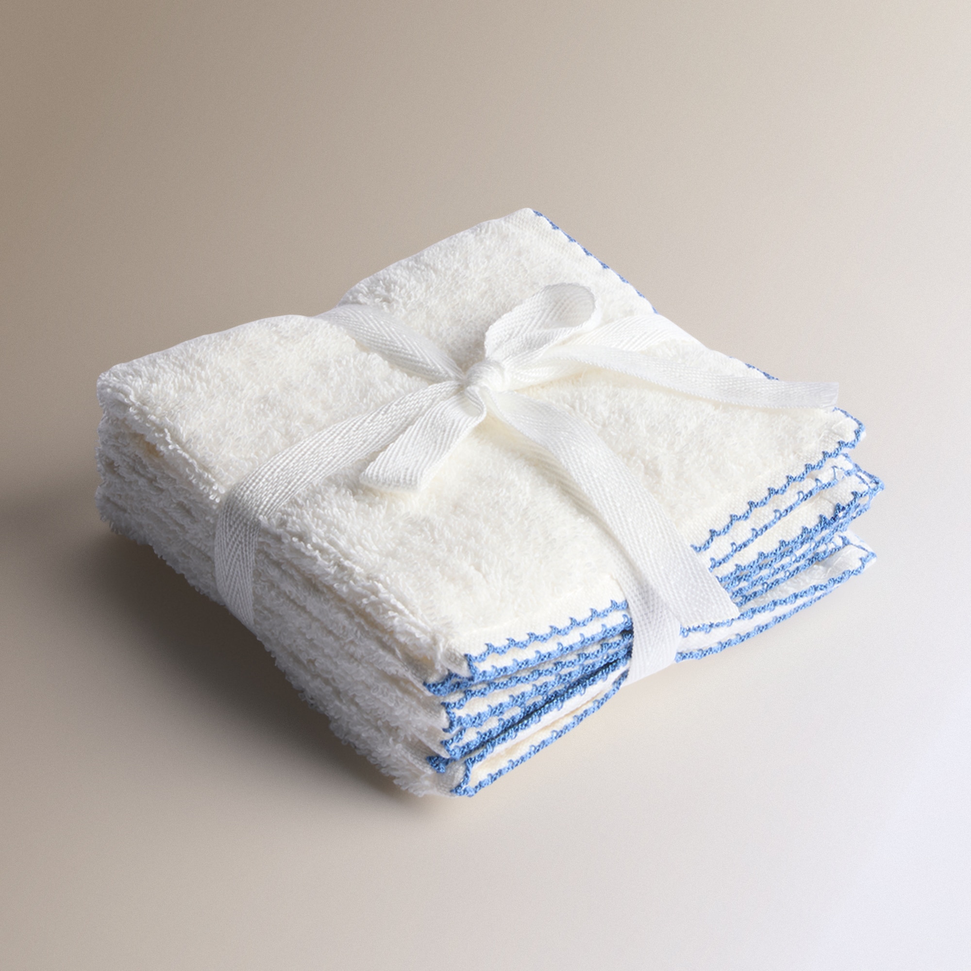 Conjunto de 3 Toalhas de Bidé de Algodão - 480 g/m2 Movies Branco-5