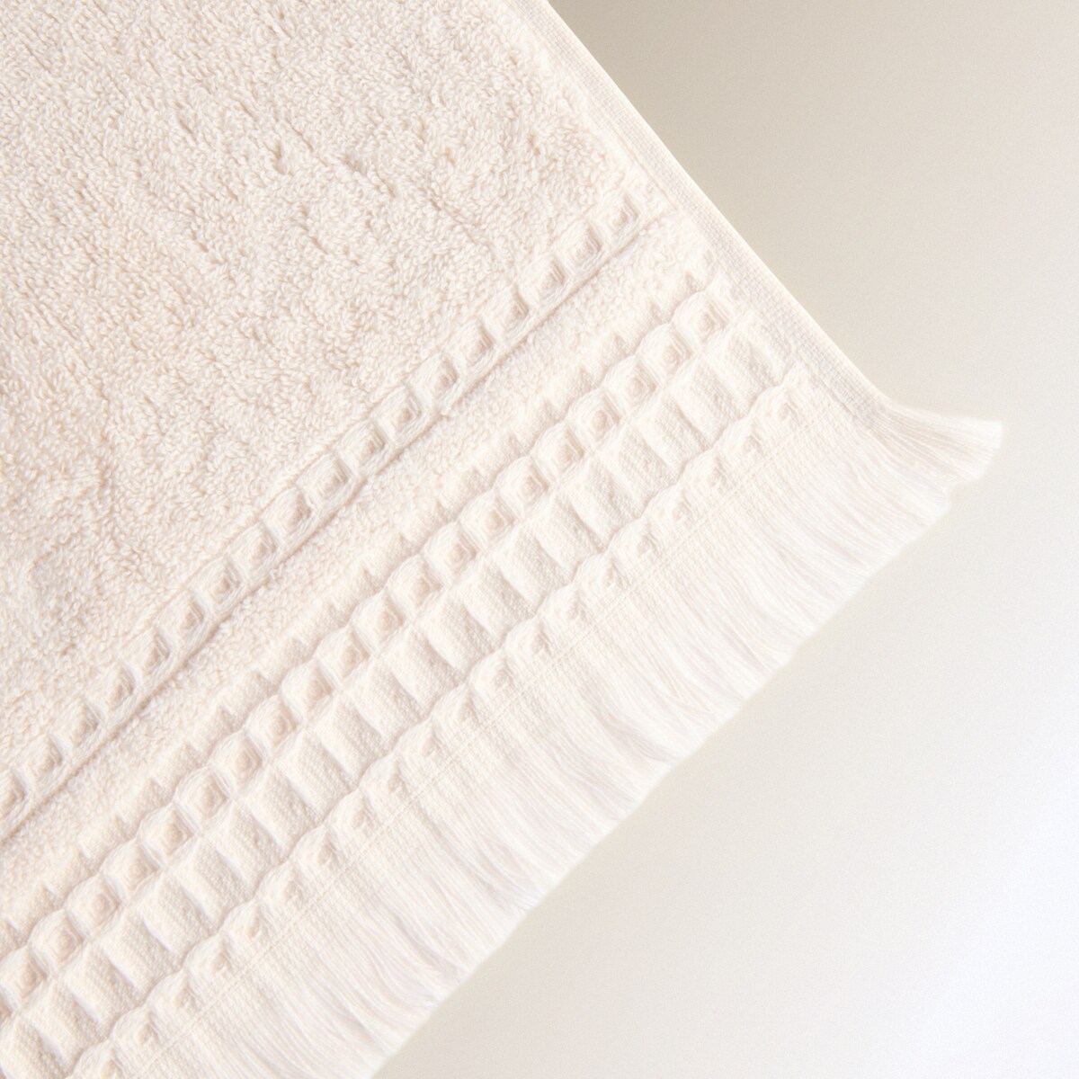 Toalha de Banho de Algodão Rastra - 500 g/m2 Cru-3