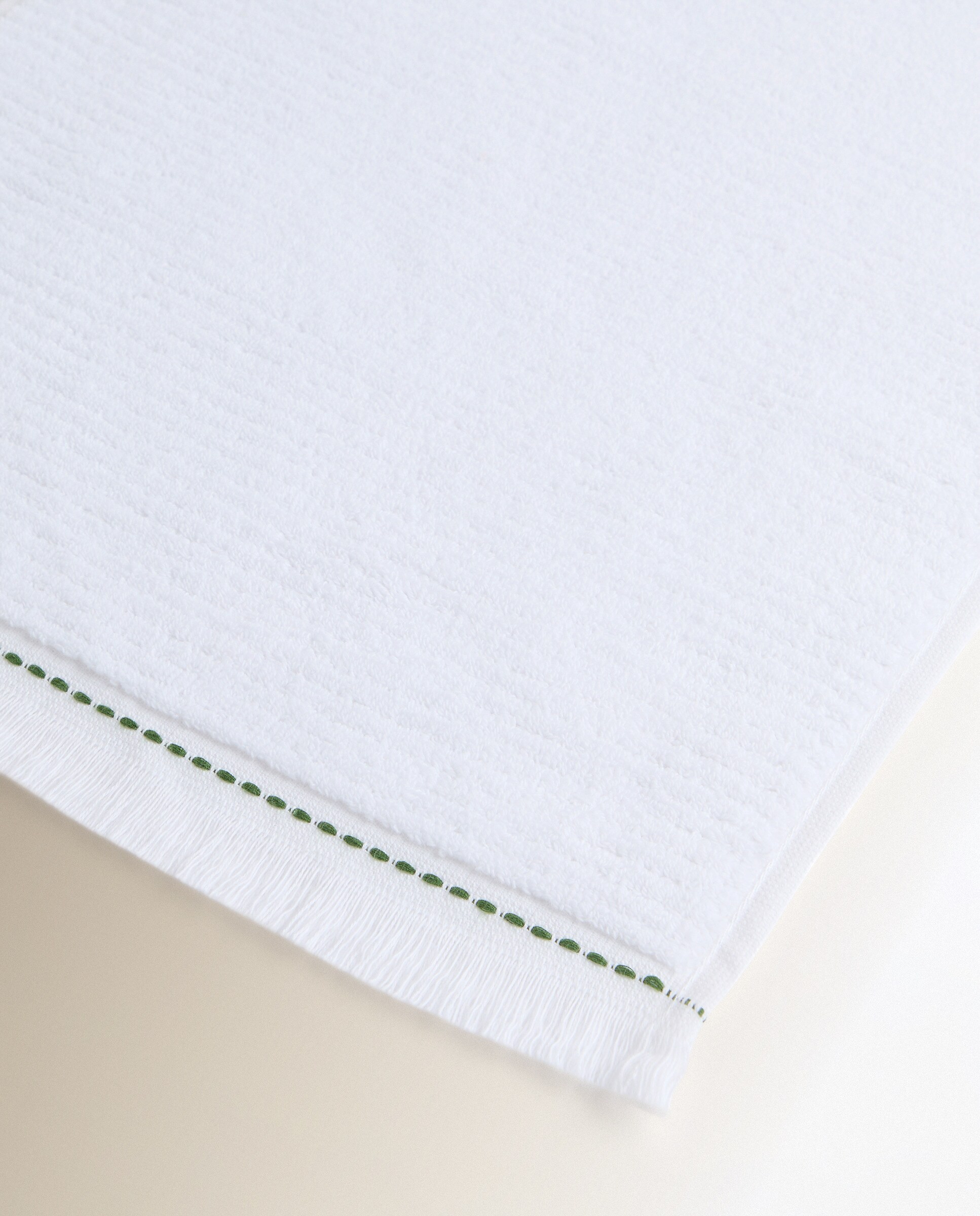 Toalla de baño algodón 580 gr/m2 Ral - Blanco Tocador Blanco-3