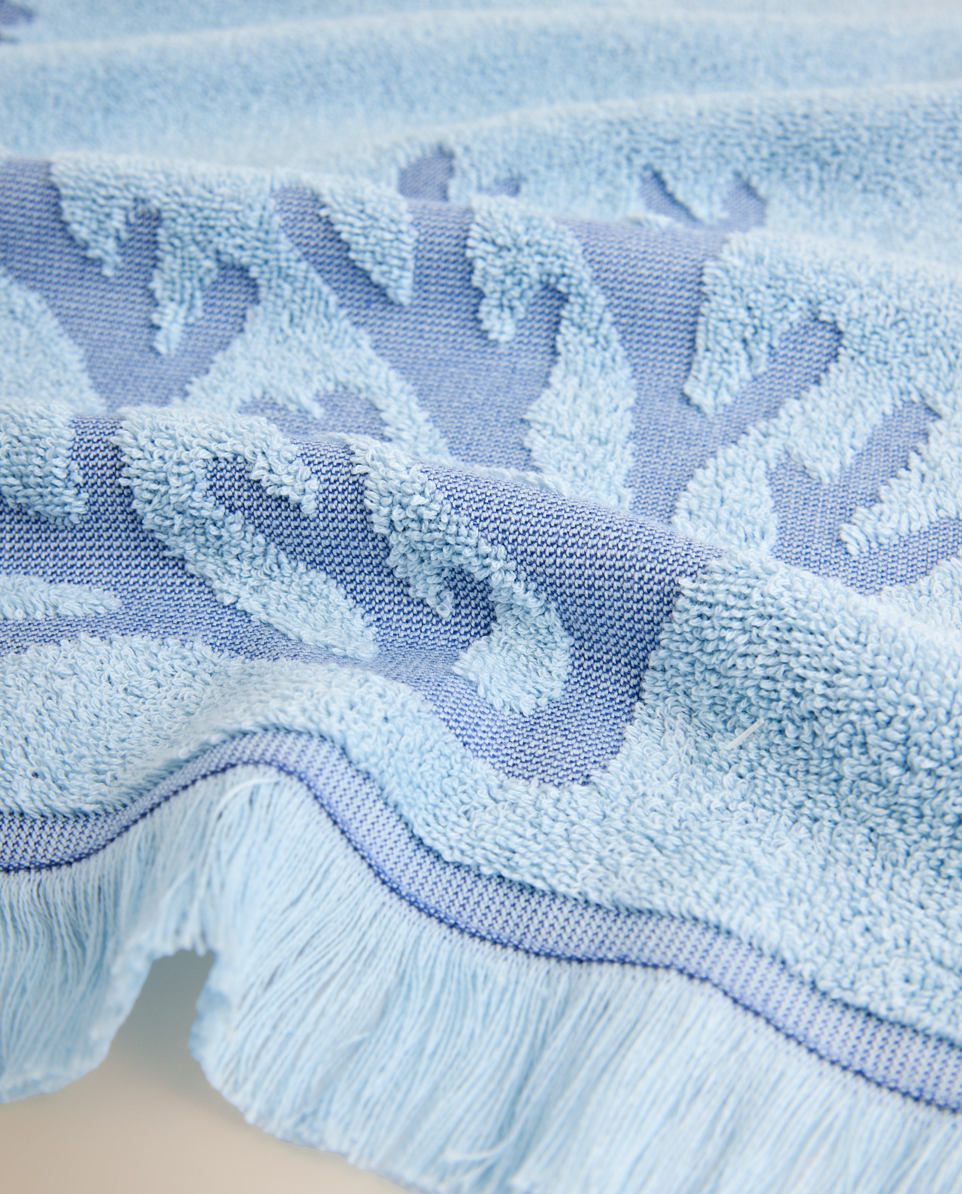 Toalla de baño algodón 500 gr/m2 Mare Azul Tocador Azul-4