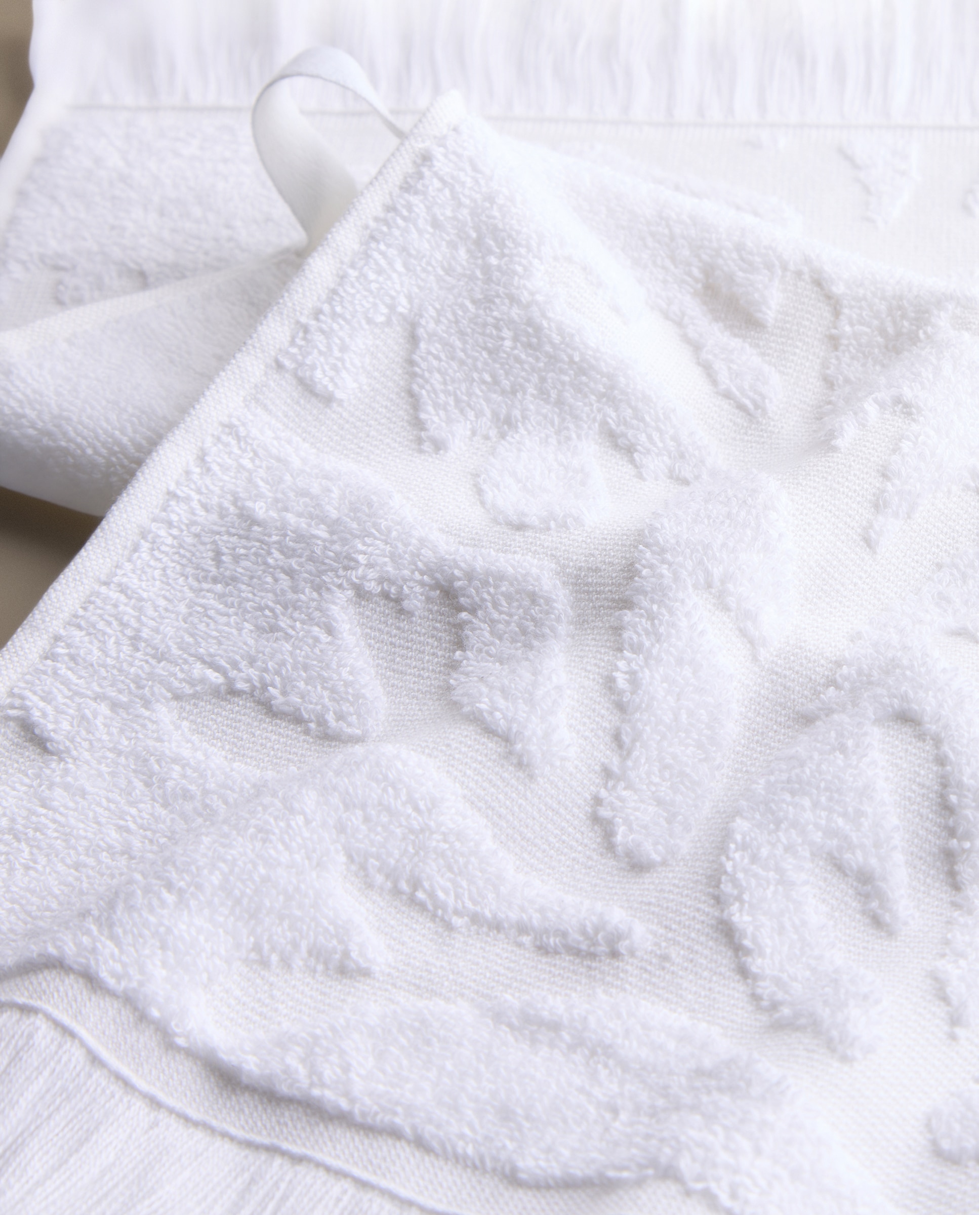 Toalla de baño algodón 500 gr/m2 Mare Blanco Tocador Blanco-4