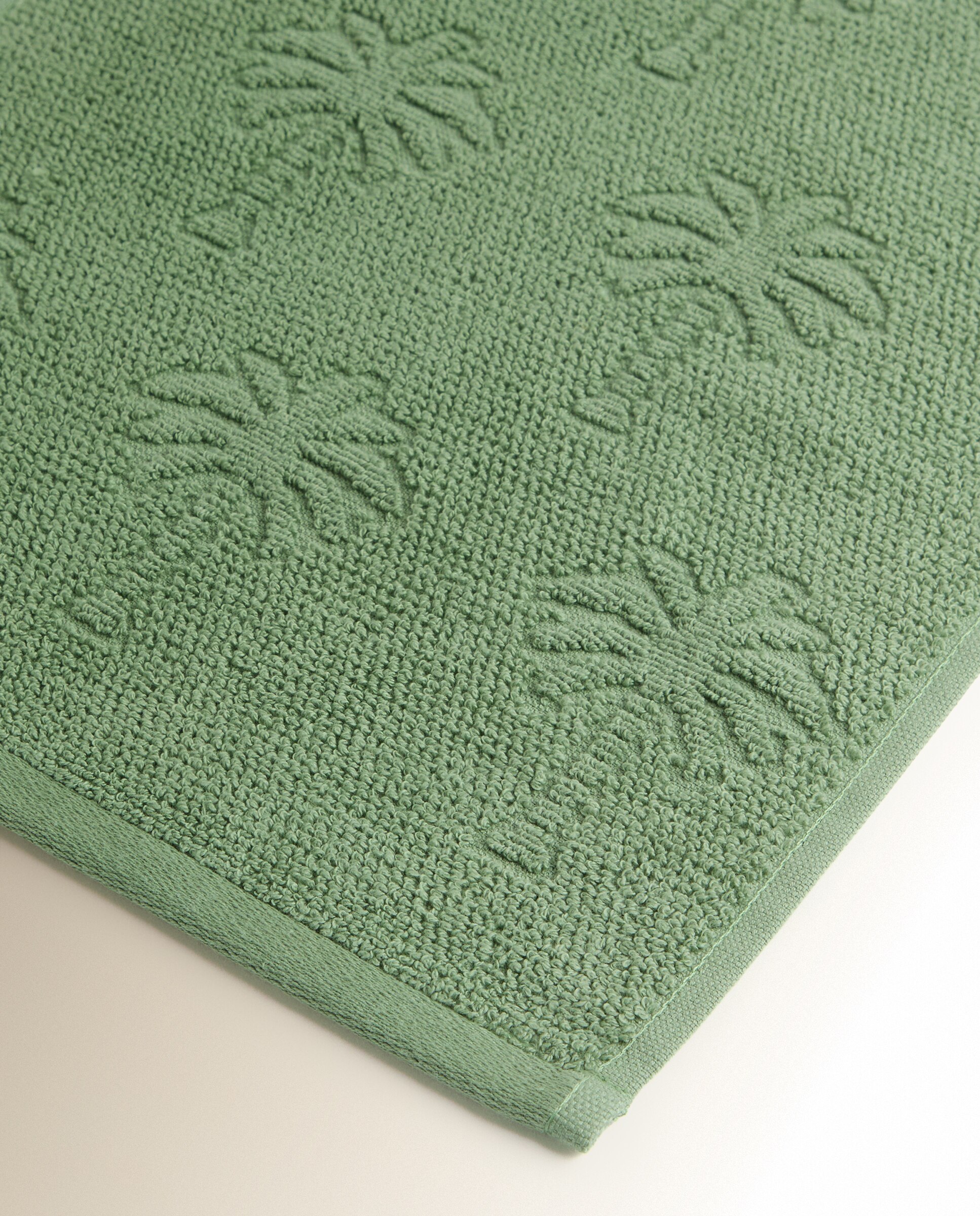 Toalha de Banho de Algodão 500 g/m2 Palmar Verde-3
