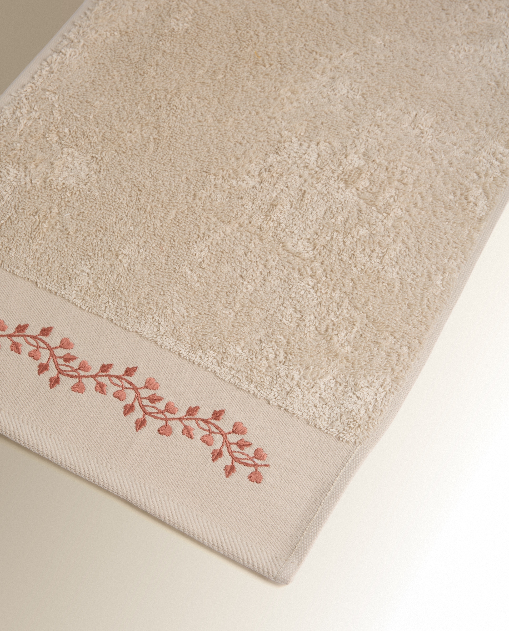 Toalla de baño algodón 500 gr/m2 Grosseto C - Rosa Tocador Rosa-3