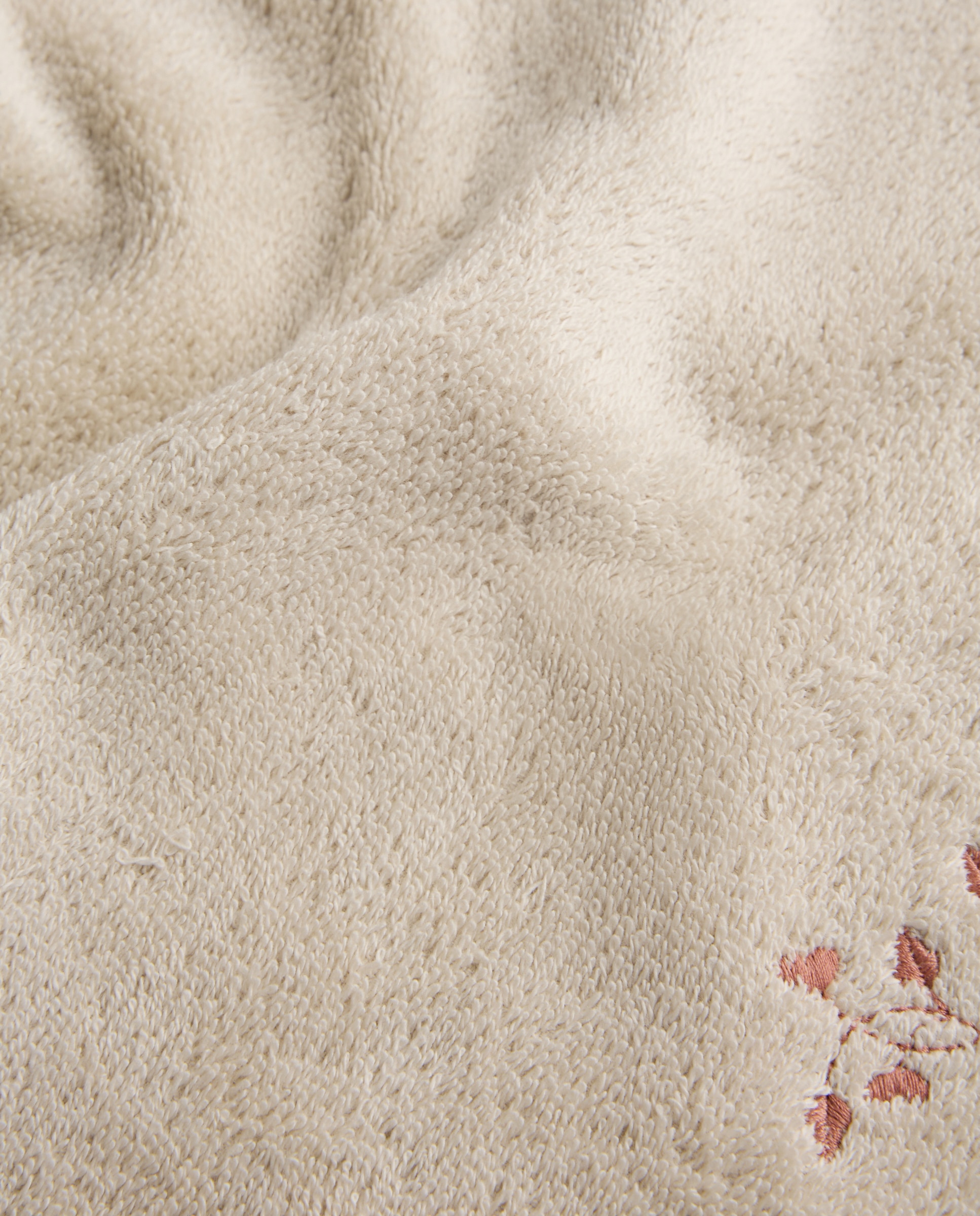 Set de 3 toallas de tocador algodón 500 gr/m2 Grosseto - Rosa Rosa-4