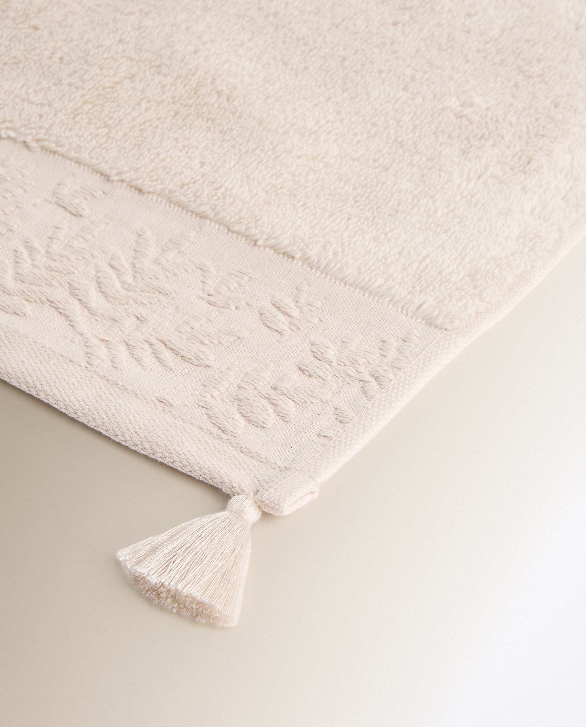 Toalla de baño algodón 530 gr/m2 Tedey - Beige Tocador Beige-3