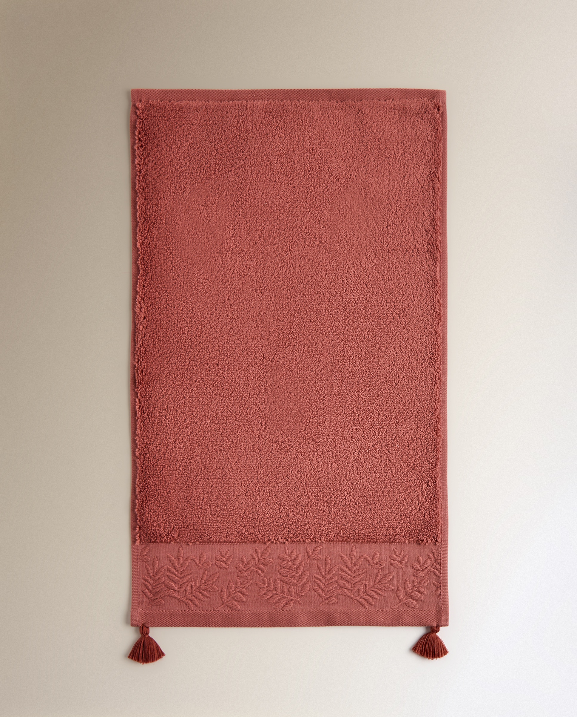 Toalla de baño algodón 530 gr/m2 Tedey - Rosa Tocador Rosa-2