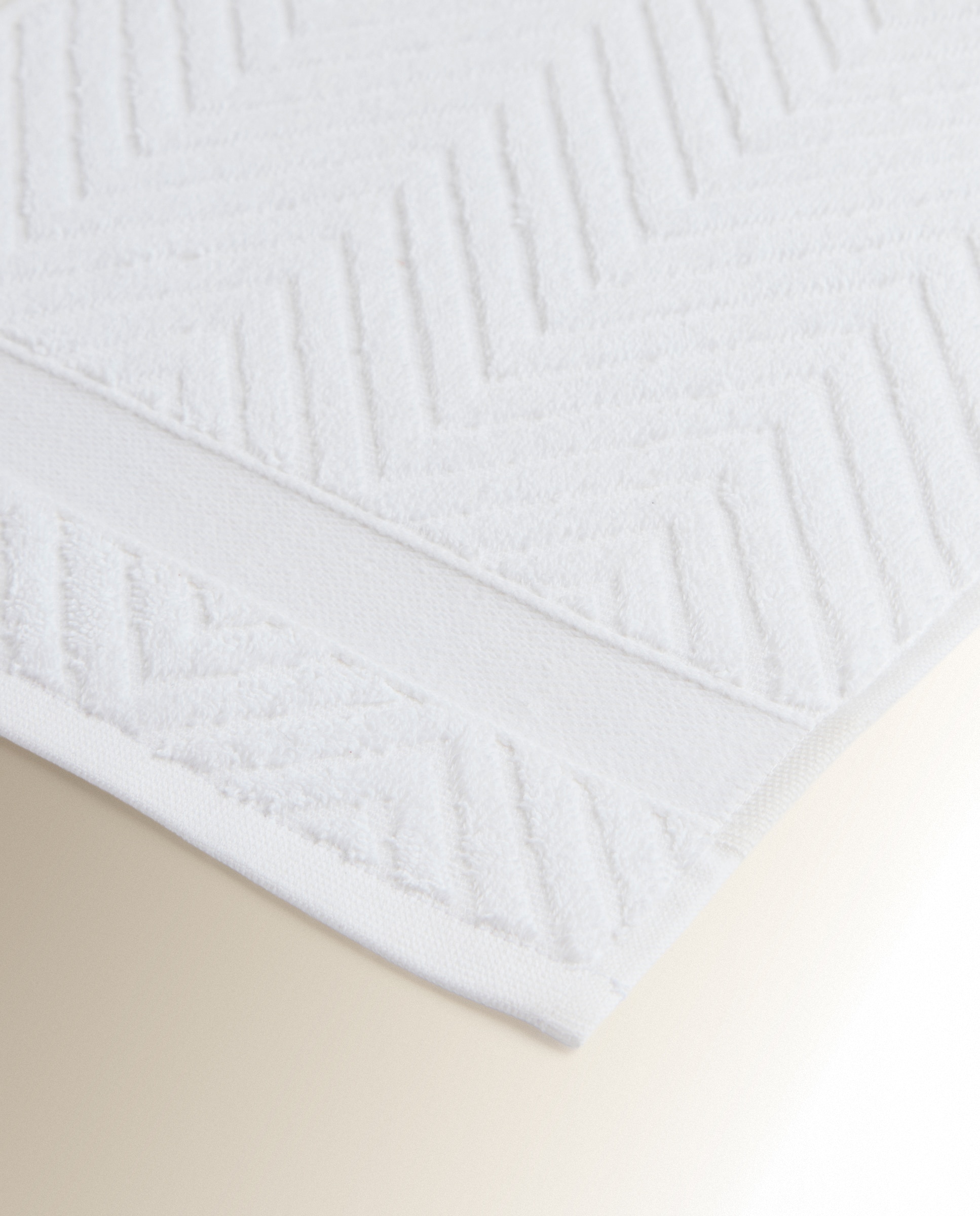 Toalla de baño algodón 600 gr/m2 Amalfi - Blanco Tocador Blanco-3