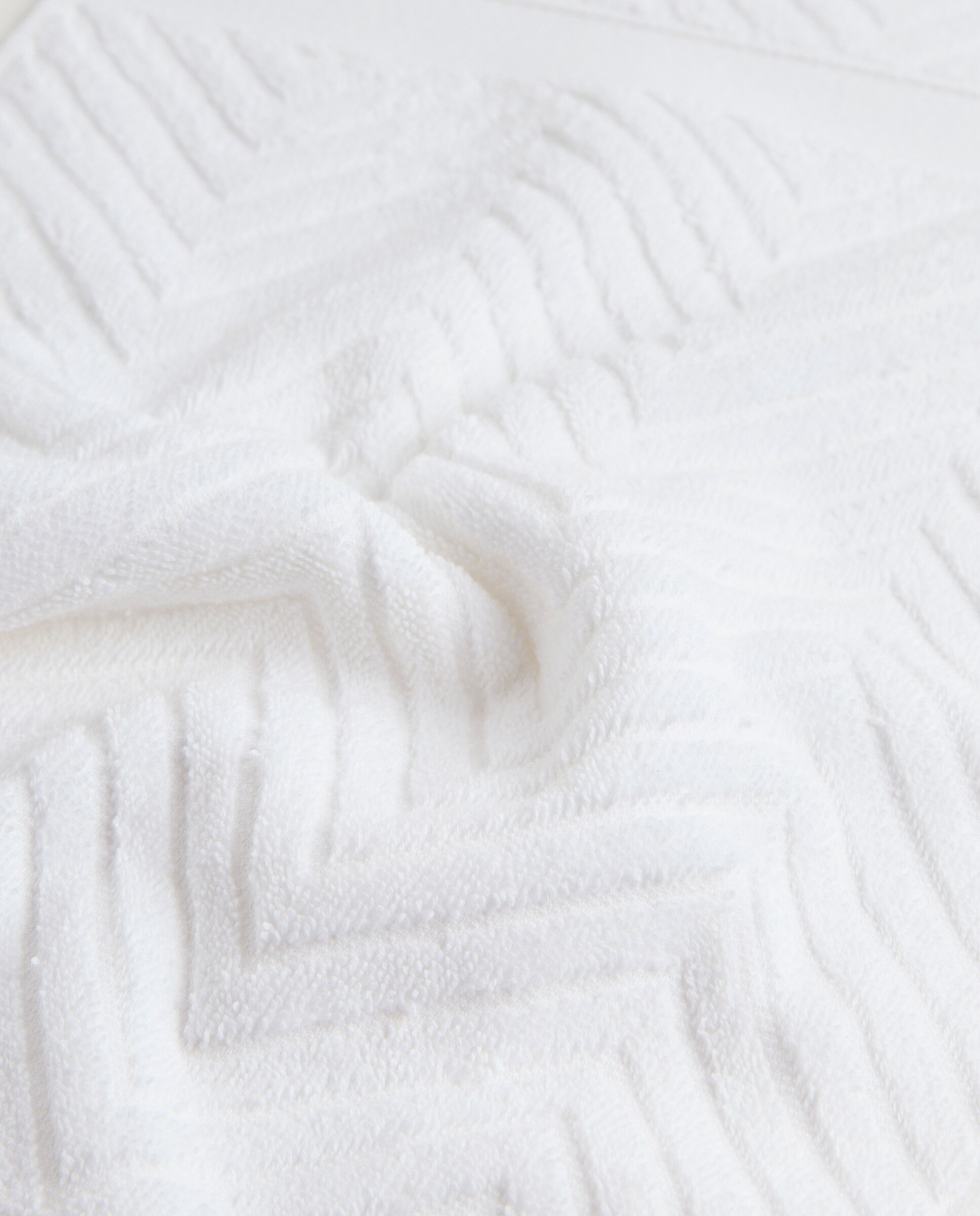 Toalla de baño algodón 600 gr/m2 Amalfi - Blanco Tocador Blanco-4