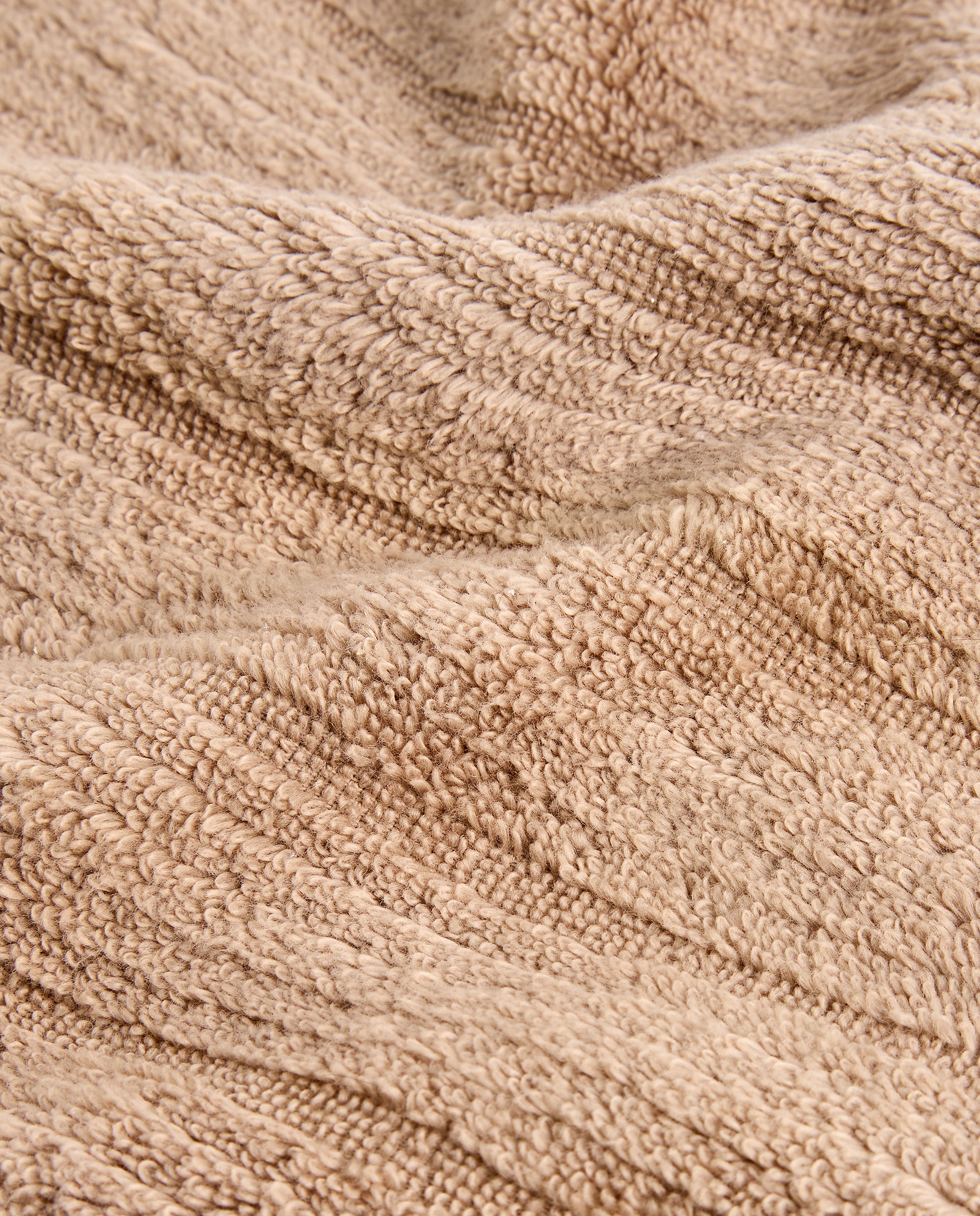 Set de 3 toallas de tocador algodón 485 gr/m2 Clouds - Beige Beige-4
