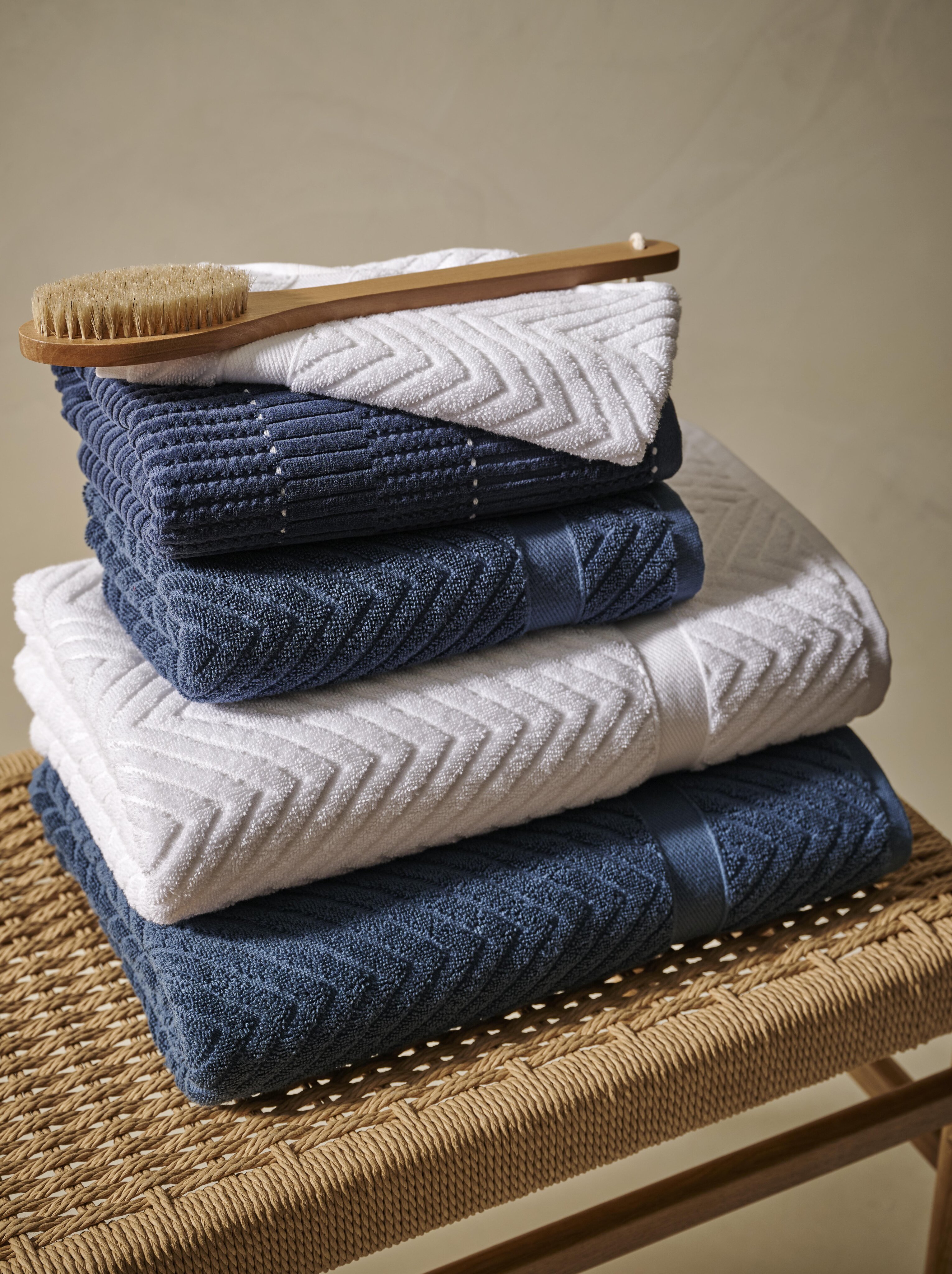 Toalla de baño algodón 550 gr/m2 Tagle - Azul Tocador Azul-5