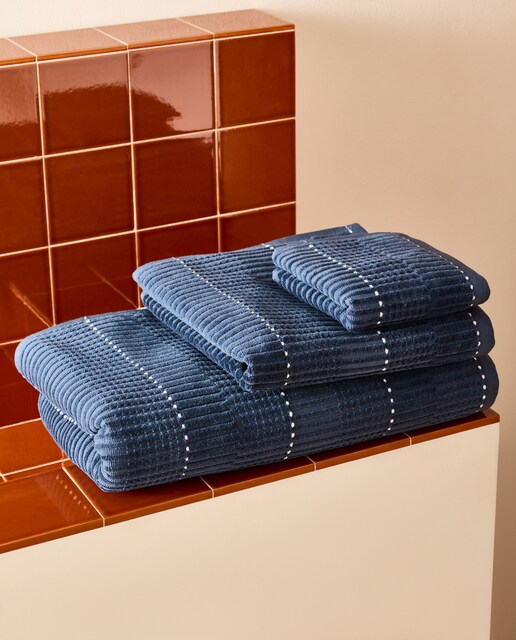 Toalla de baño algodón 550 gr/m2 Tagle
