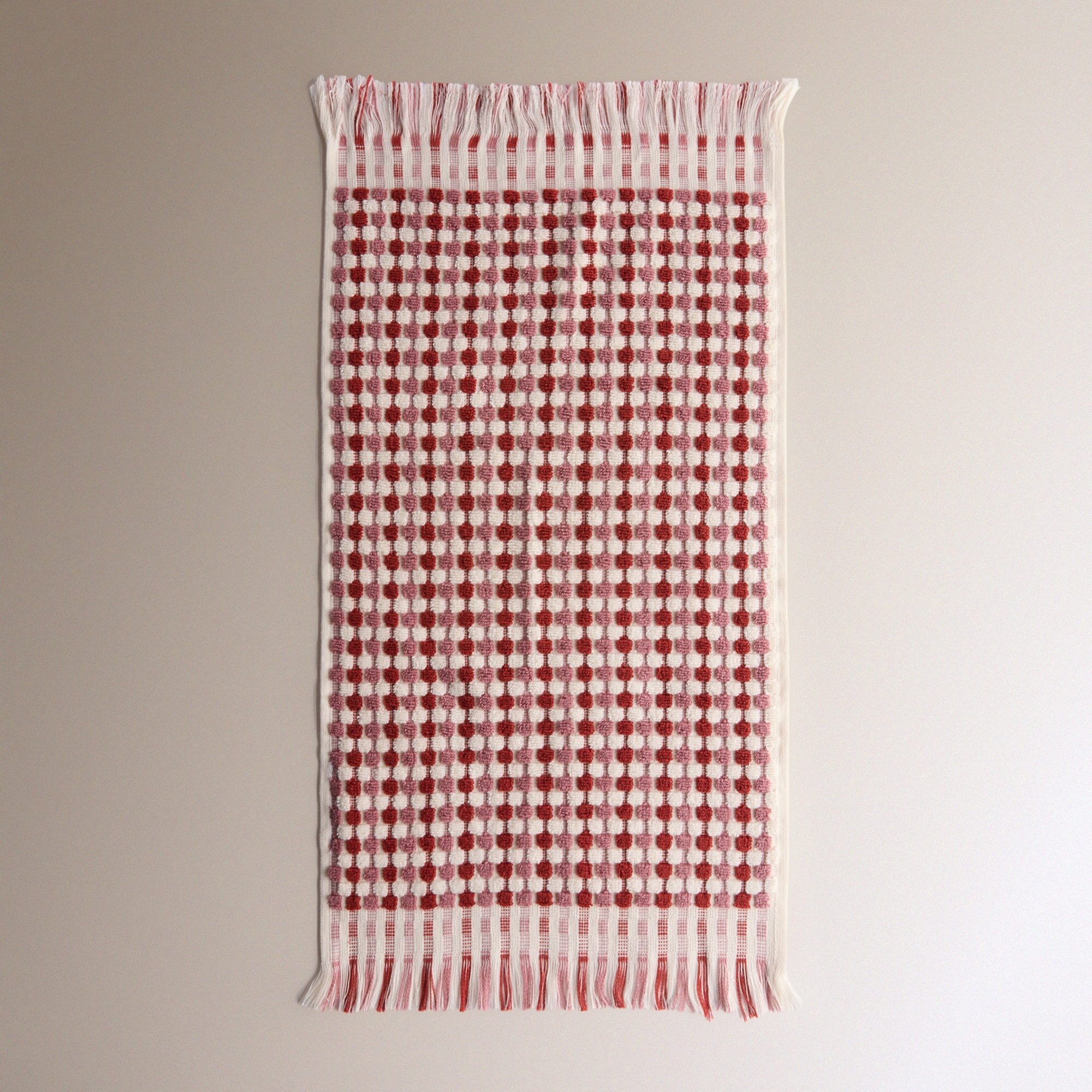 Toalha de Banho de Algodão 500 g/m2 Mosaico Rosa-2