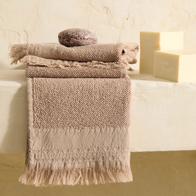 Imagem 0 de Conjunto de 3 Toalhas de Bidé de Algodão 480 g/m2 Banda