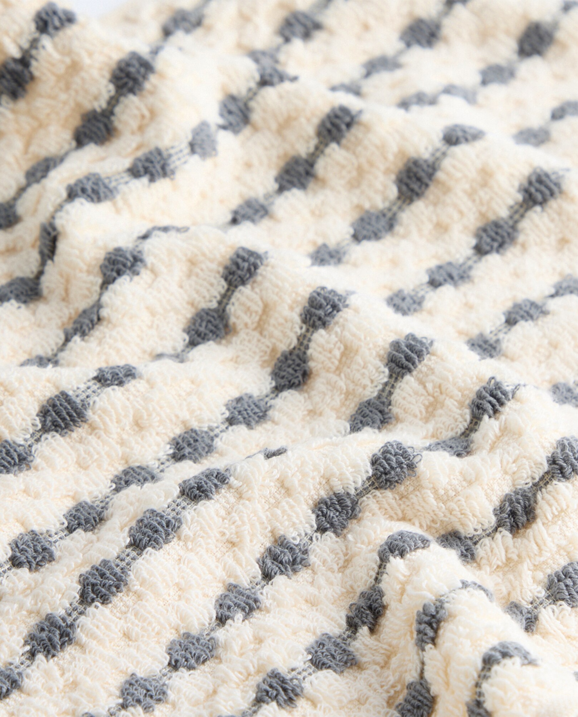 Toalha de Banho de Algodão Jucla Room - 500 g/m2 Cinzento-4