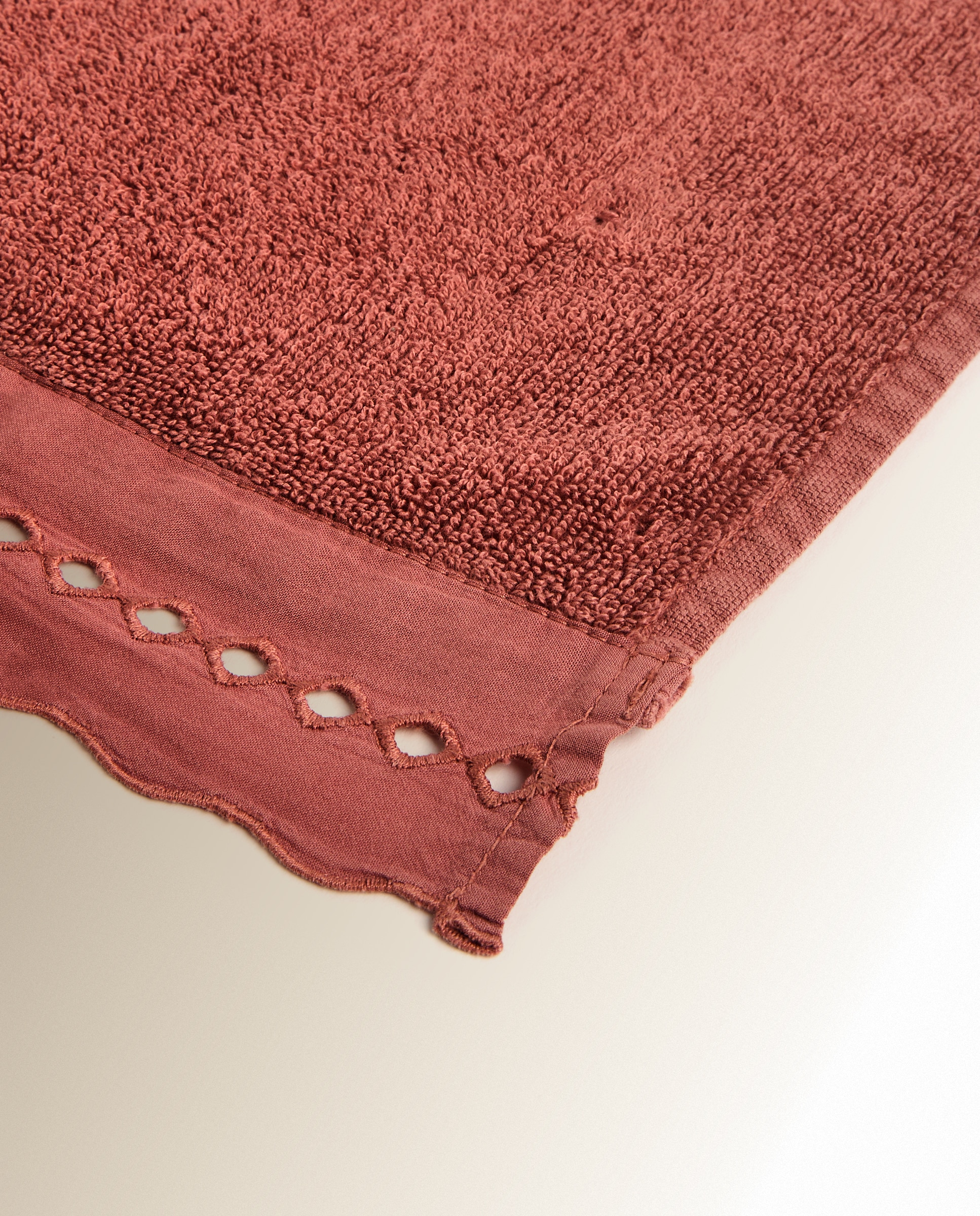 Toalha de Banho de Algodão 550 g/m2 Arezzo Rosa-3