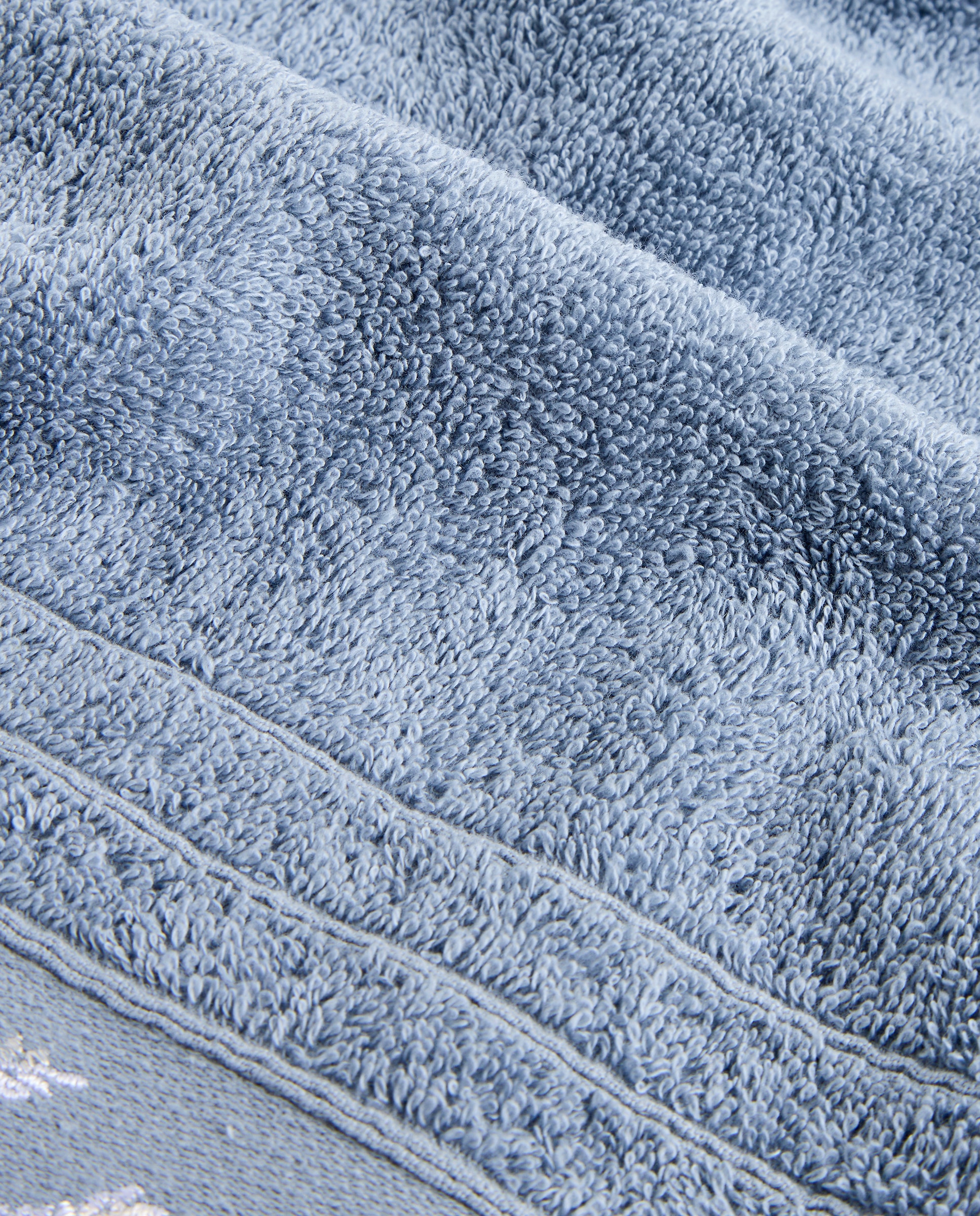 Toalha de Banho de Algodão 500 g/m2 Algae Azul-4