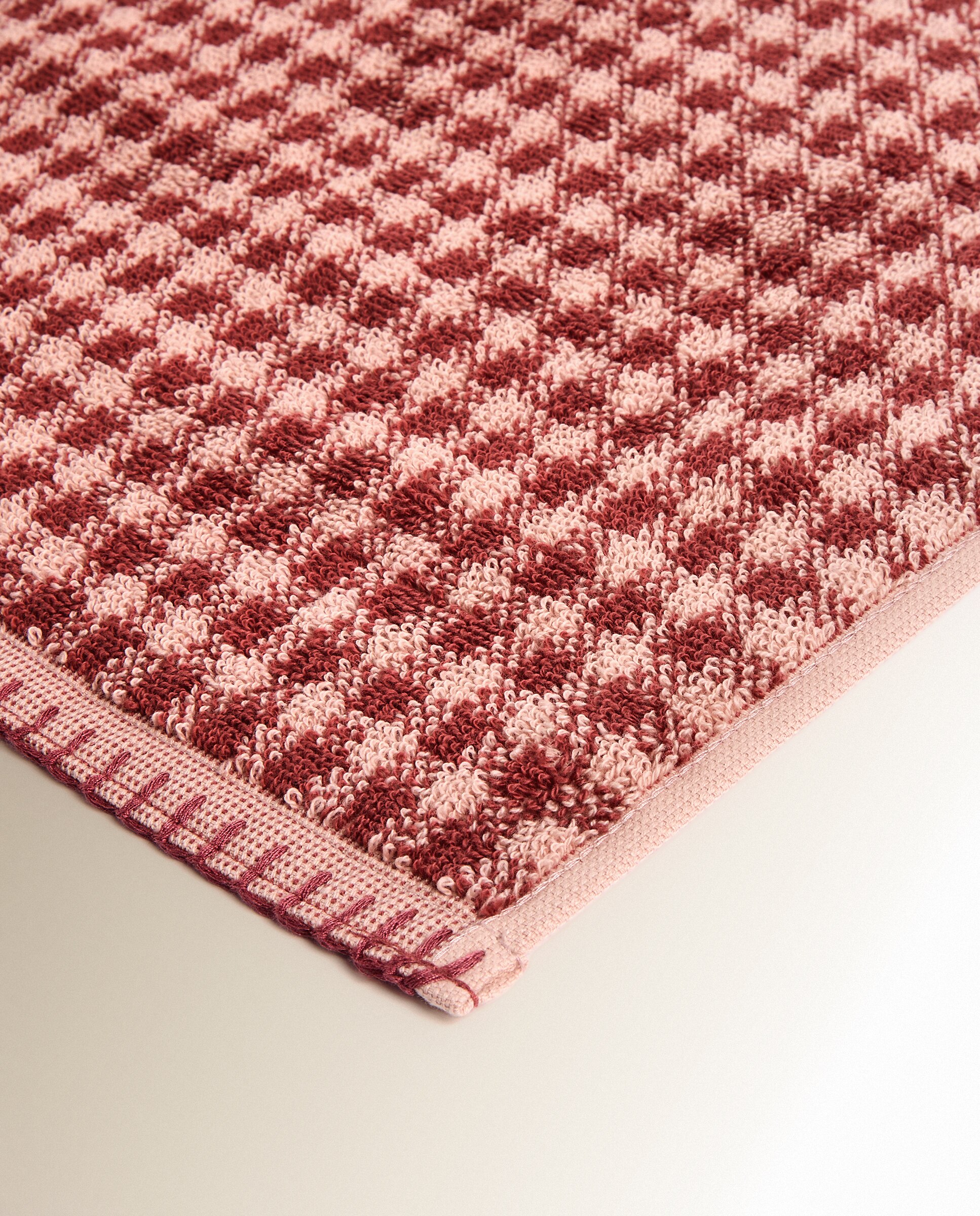Toalha de Banho de Algodão 500 g/m2 Volterra Rosa-3