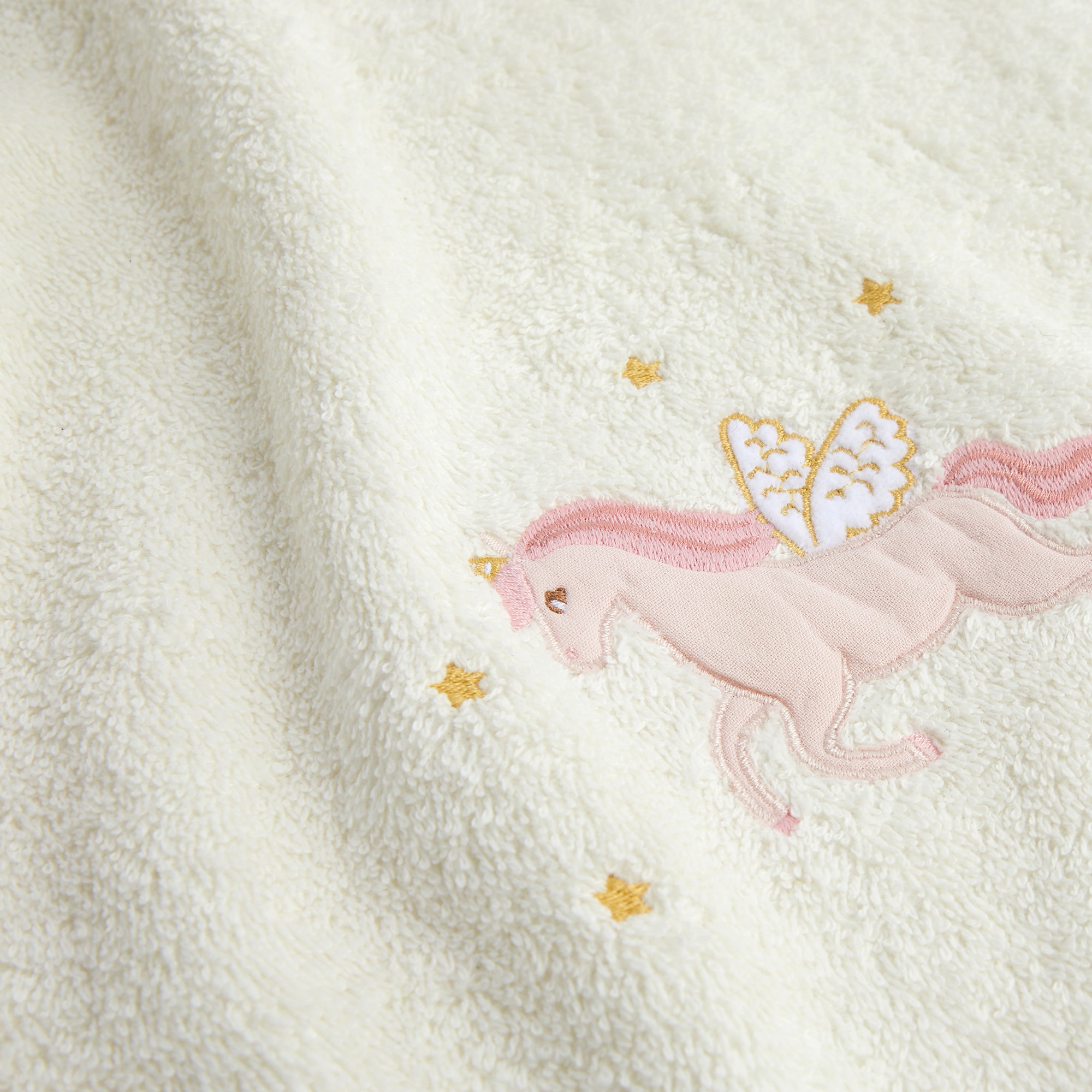 Toalha de Banho Infantil de Algodão Valentine Mini Home - 450 g/m2 Branco-3