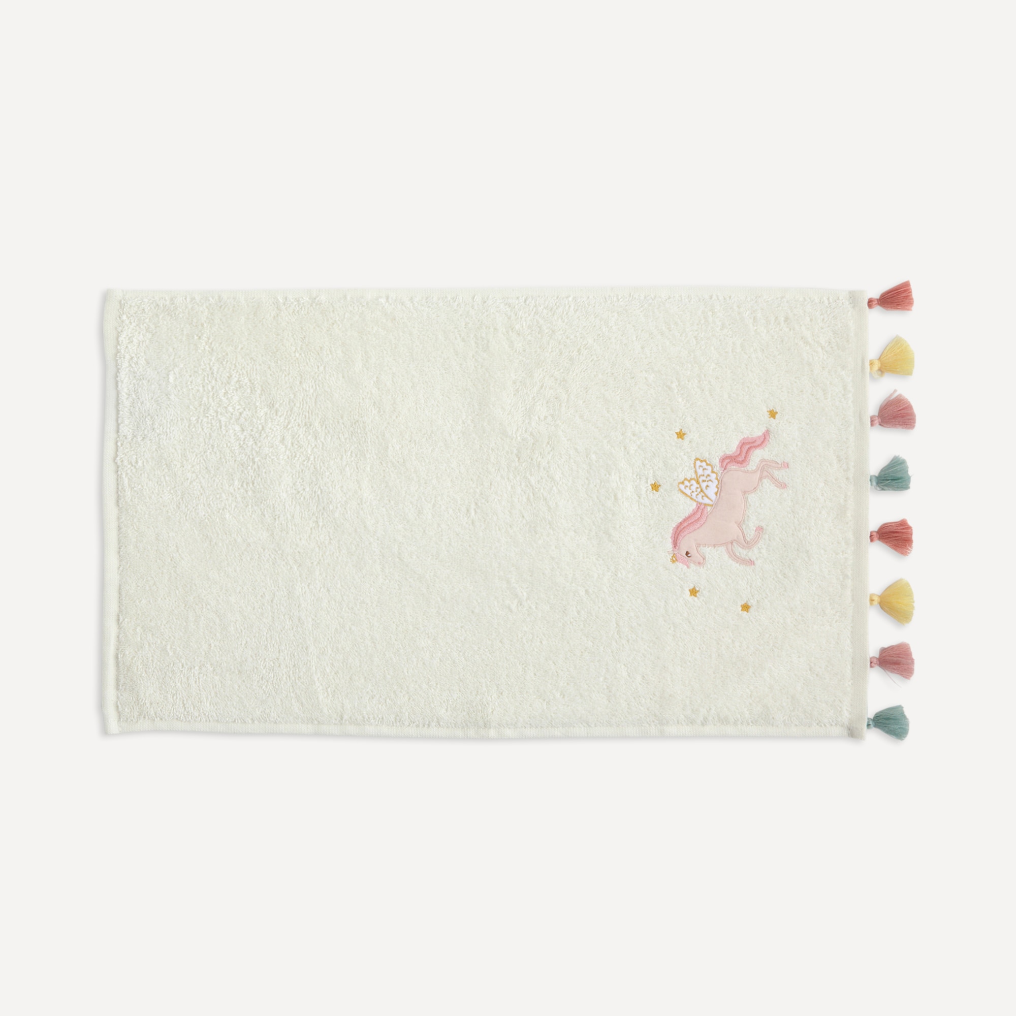 Toalha de Banho Infantil de Algodão Valentine Mini Home - 450 g/m2 Branco-4
