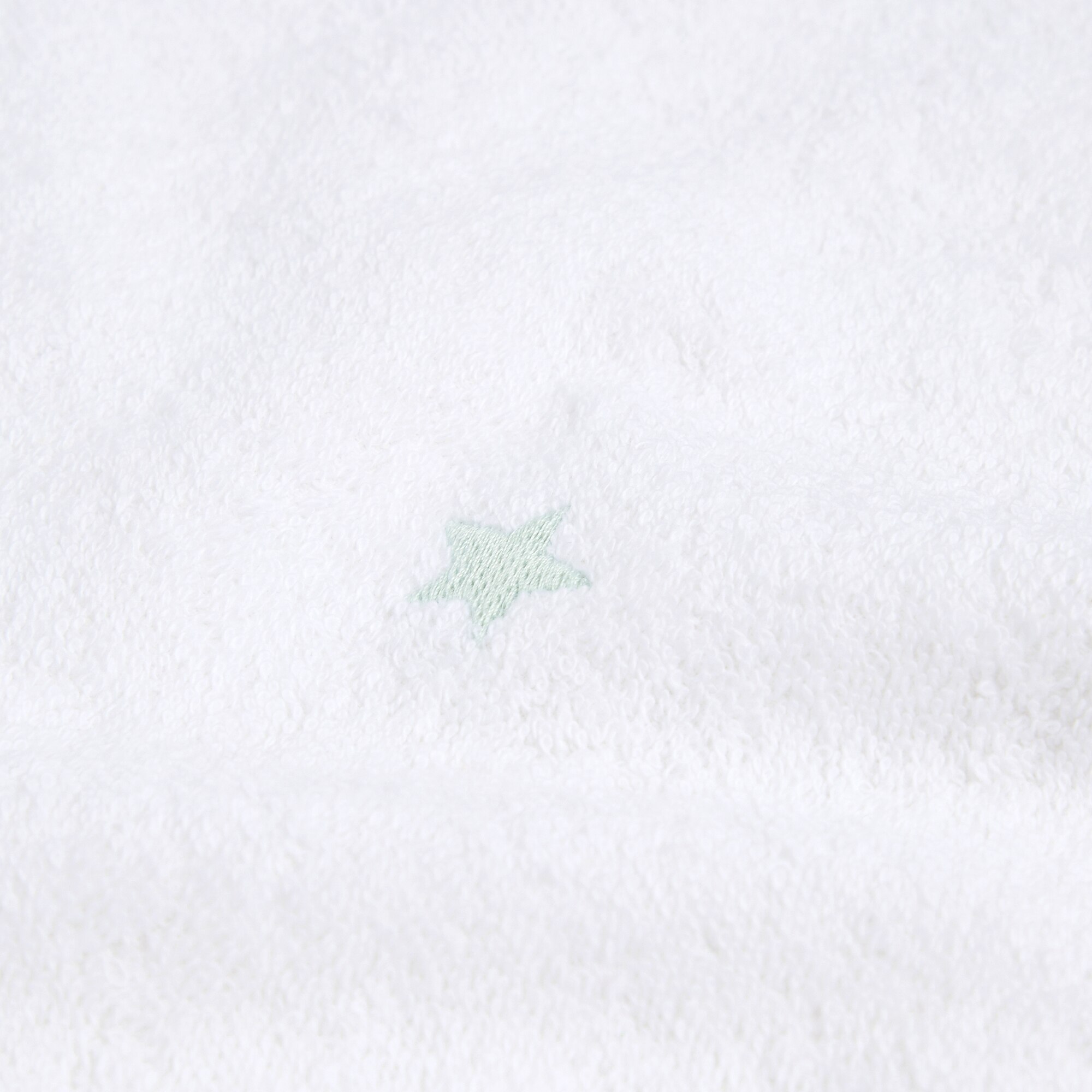 Toalla infantil de baño algodón 550 gr/m2 Stellar Mini Home - El Corte Inglés - Verde Tocador Verde-3