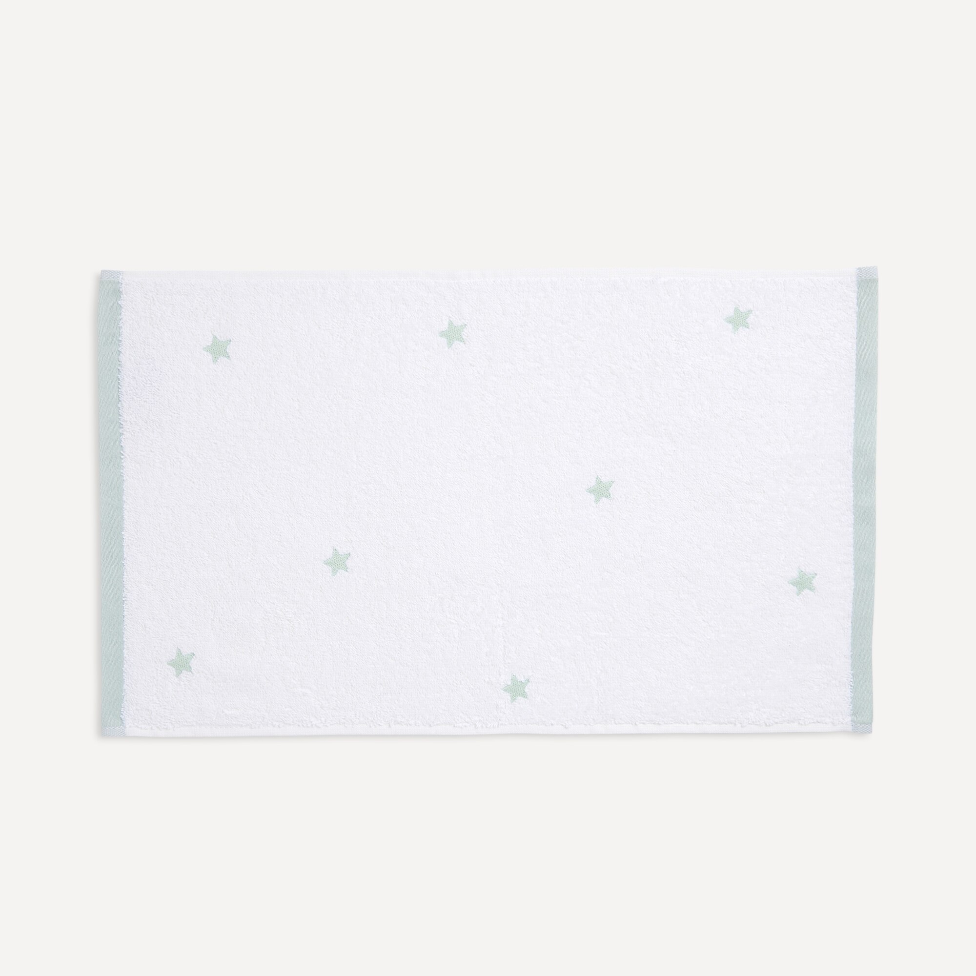 Toalla infantil de baño algodón 550 gr/m2 Stellar Mini Home - El Corte Inglés - Verde Tocador Verde-4