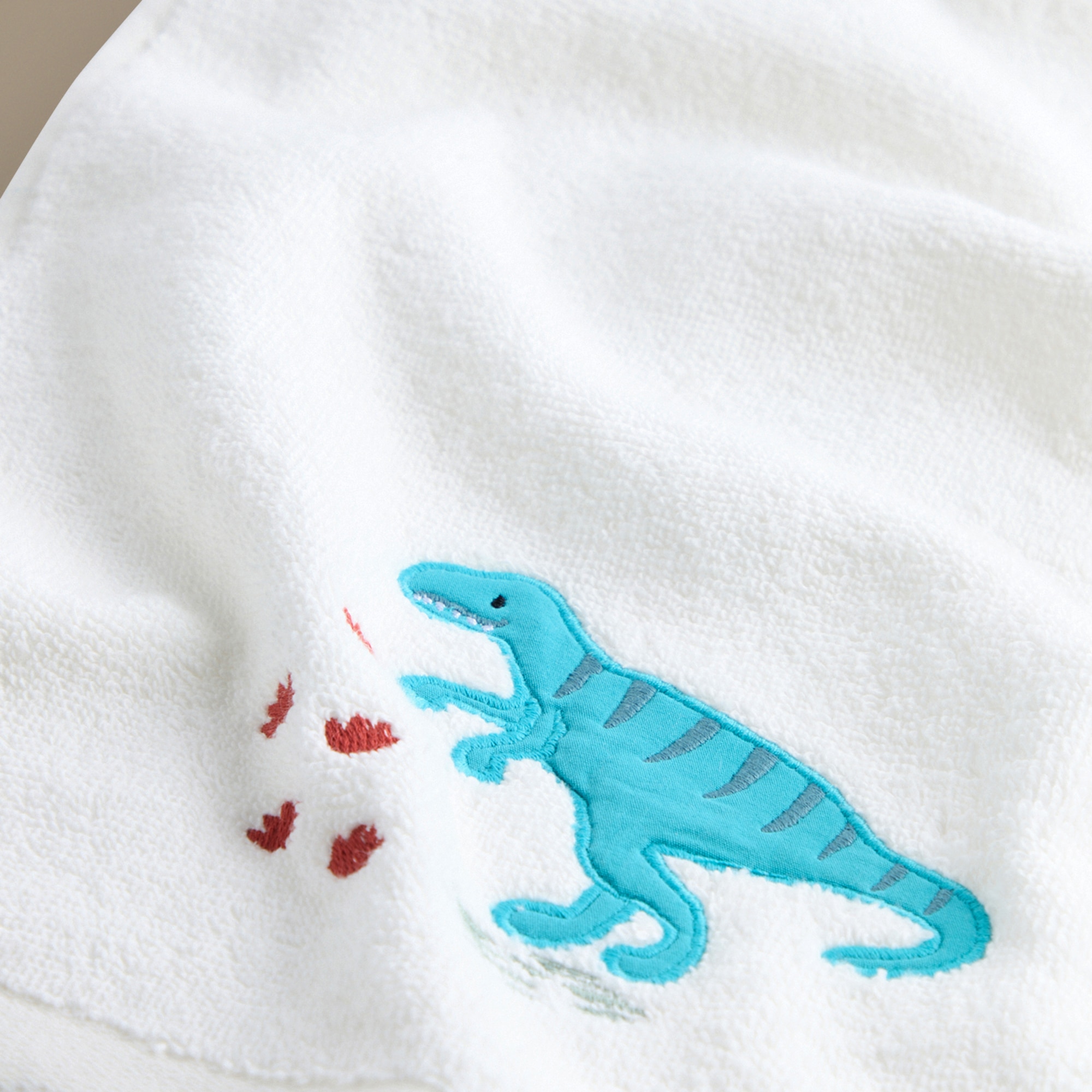 Toalha de Banho Infantil de Algodão Saurio - 550 g/m2 Verde-4