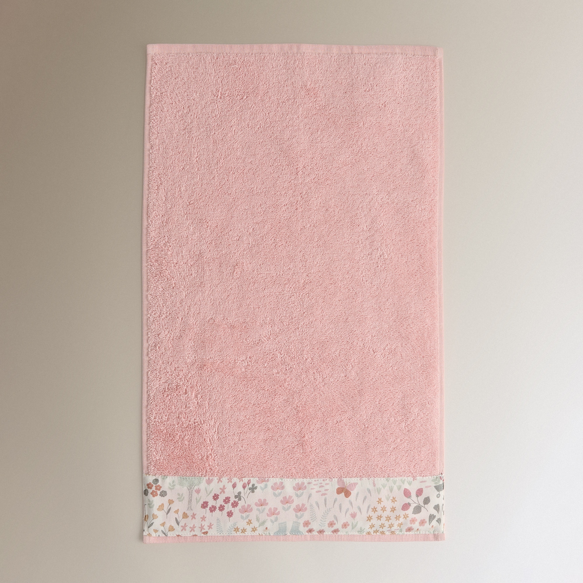 Toalha de Banho Infantil de Algodão 550 g/m2 Hortense Rosa-2