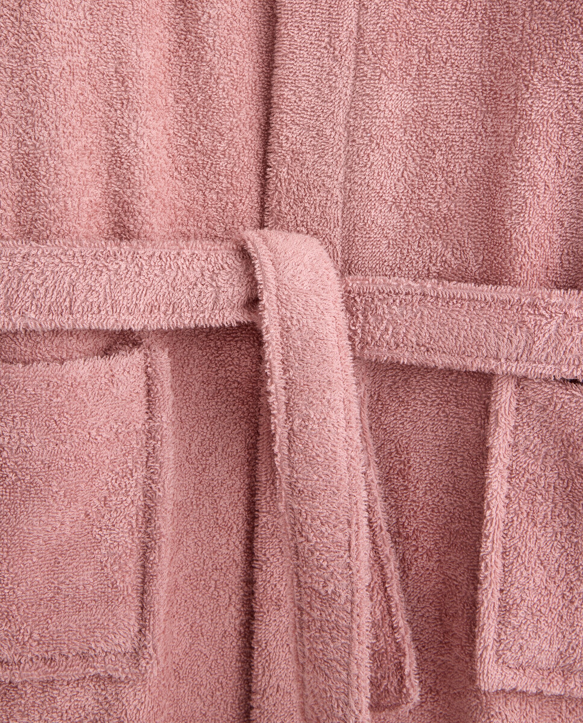 Albornoz infantil algodón 380 gr/m2 Viaje - Rosa De 4 a 6 años Rosa-3