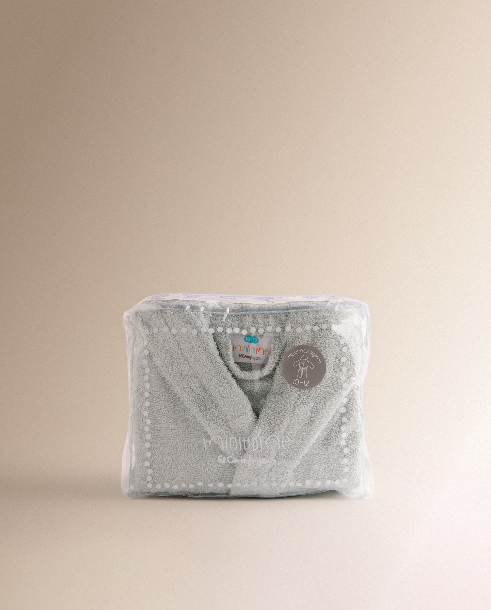 Roupão Infantil de Algodão 380 g/m2 Viagem Verde-5