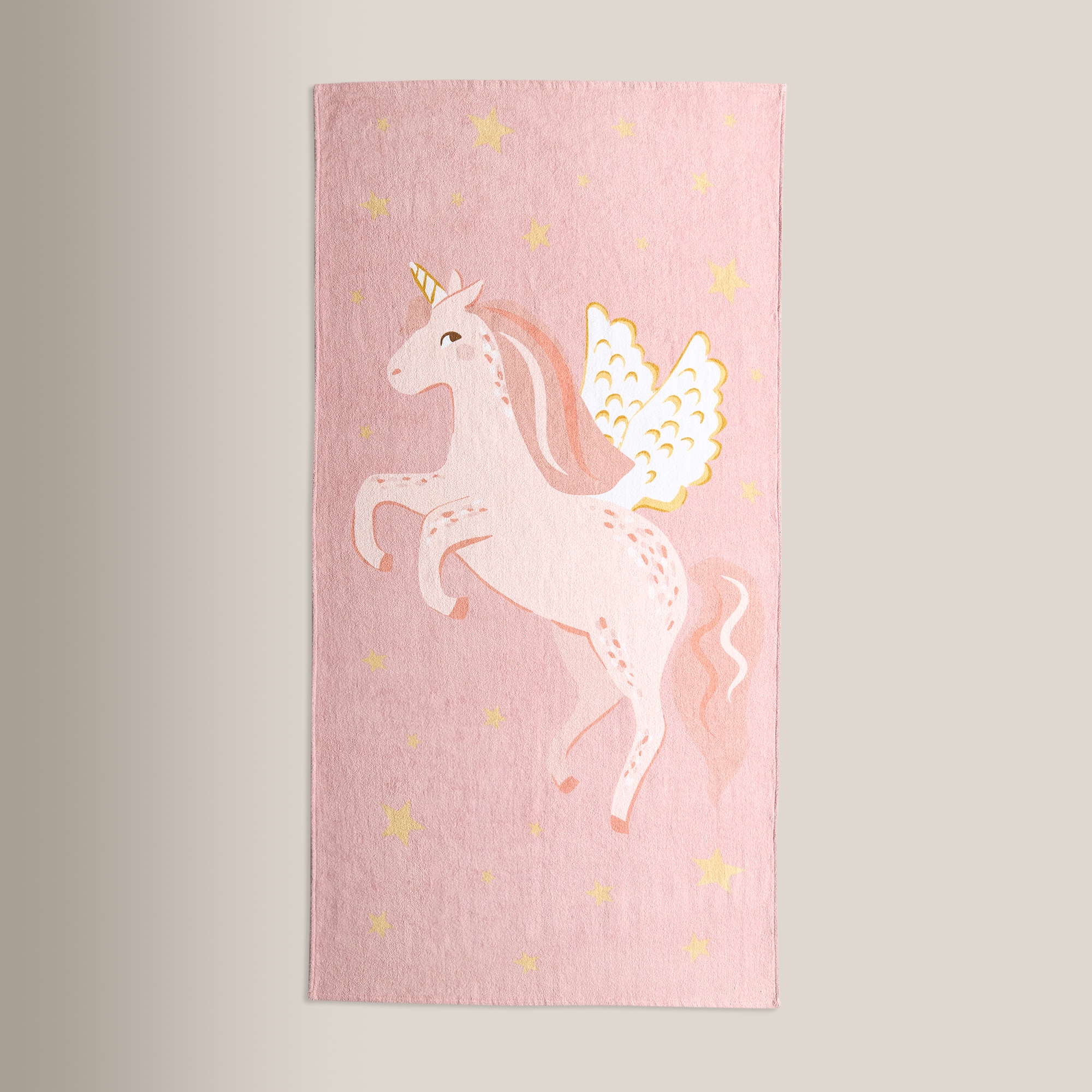 Toalha de Praia de Algodão Valentine Rosa-2