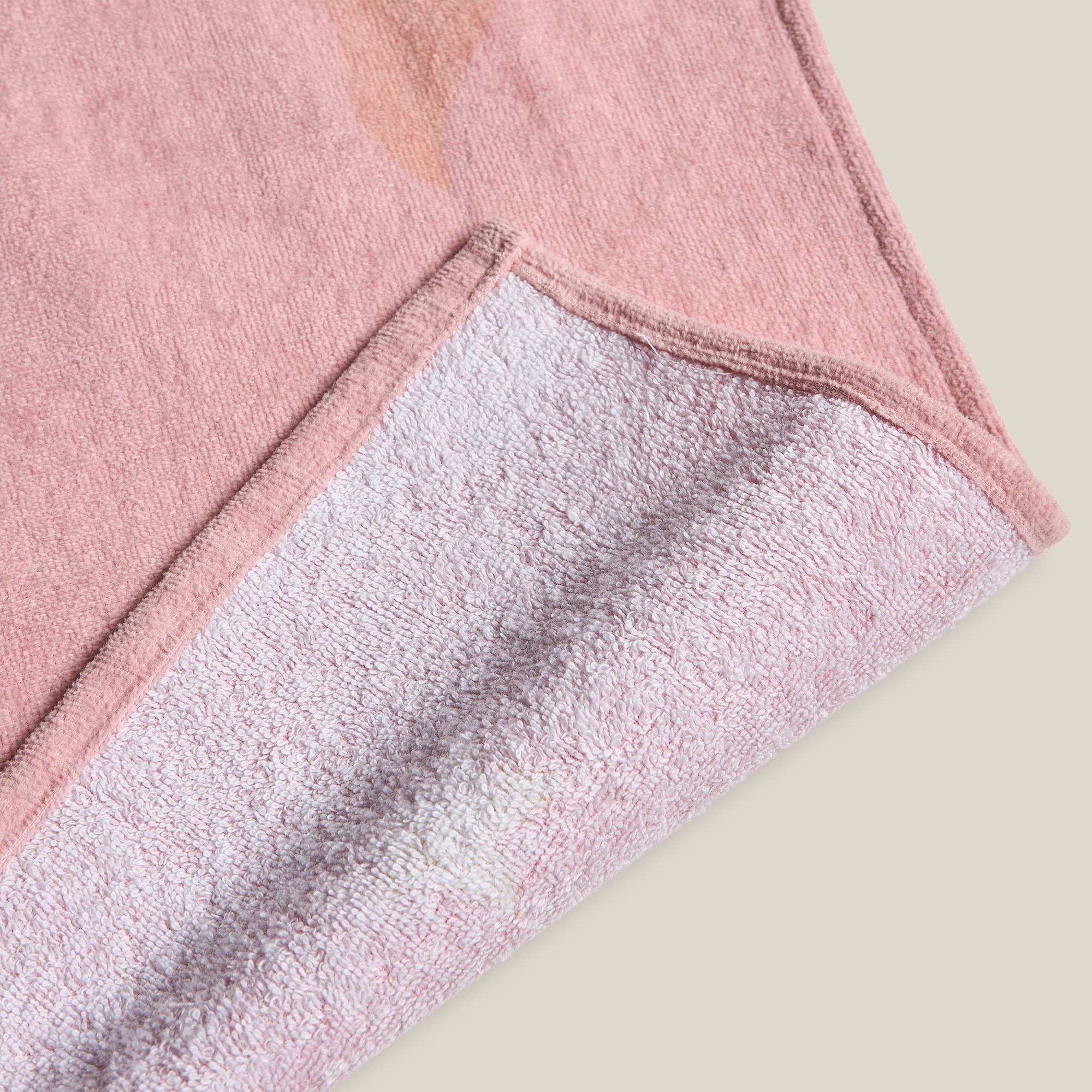 Toalha de Praia de Algodão Valentine Rosa-4