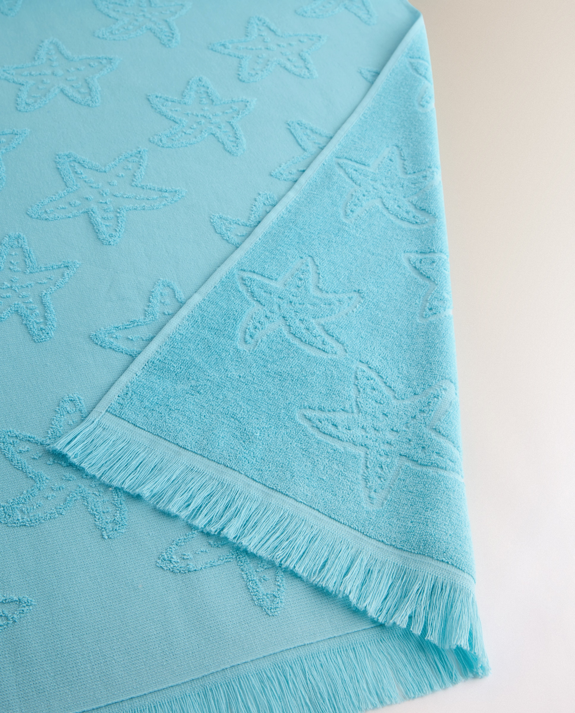 Toalha de Praia Infantil Starfish Azul-4