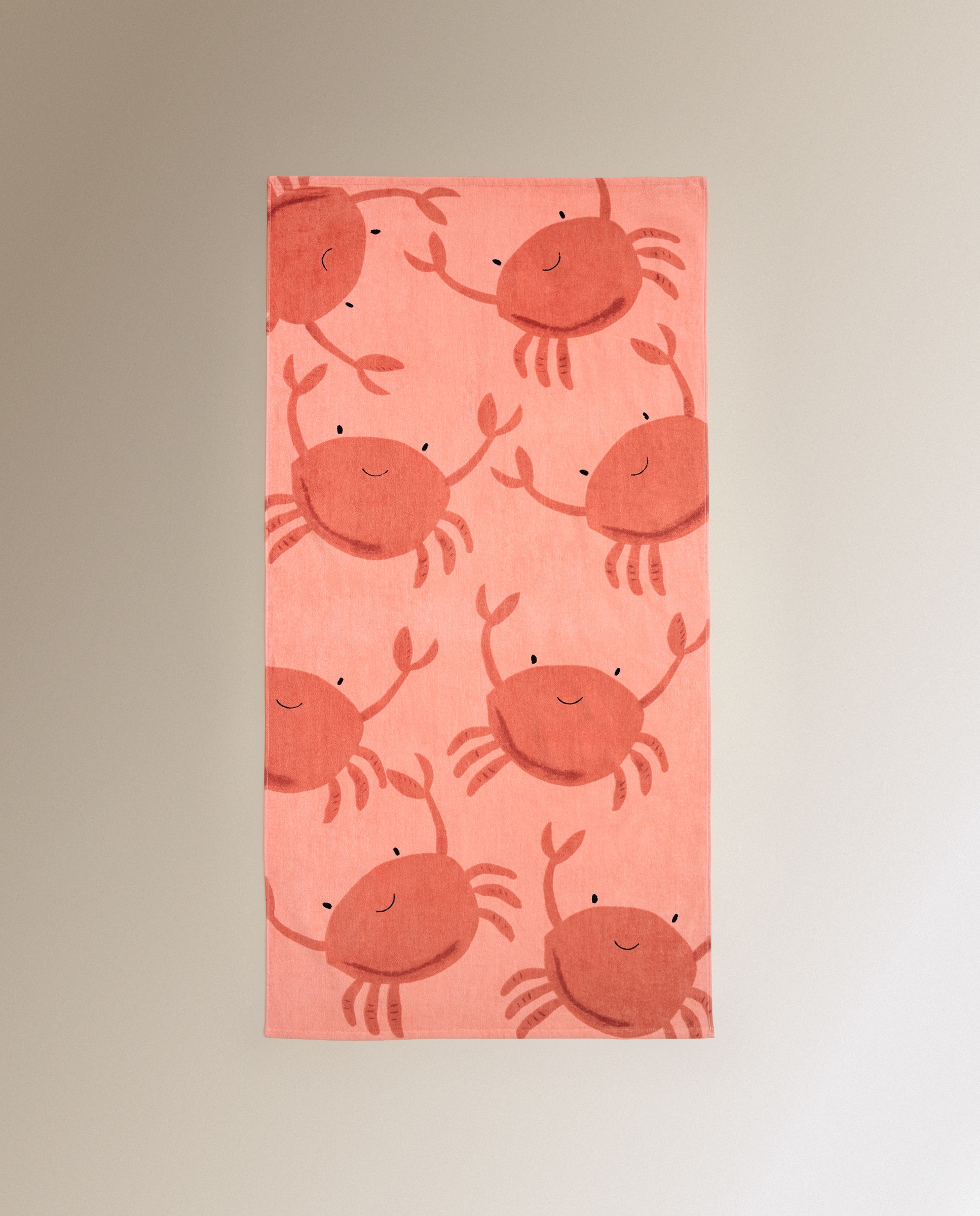 Toalha de Praia Infantil Crabs Coral-2