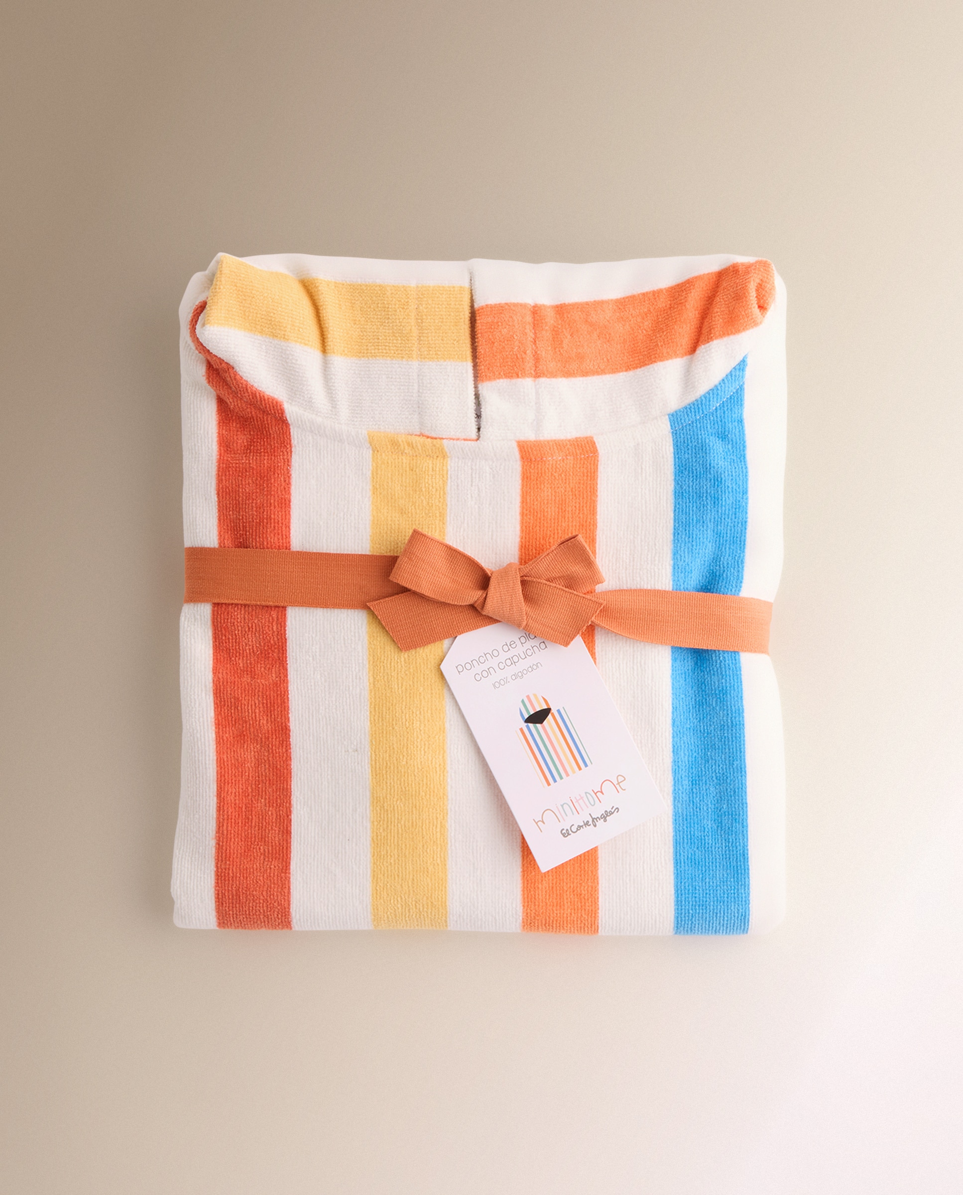 Poncho de Praia Infantil Iris Multicolor-4