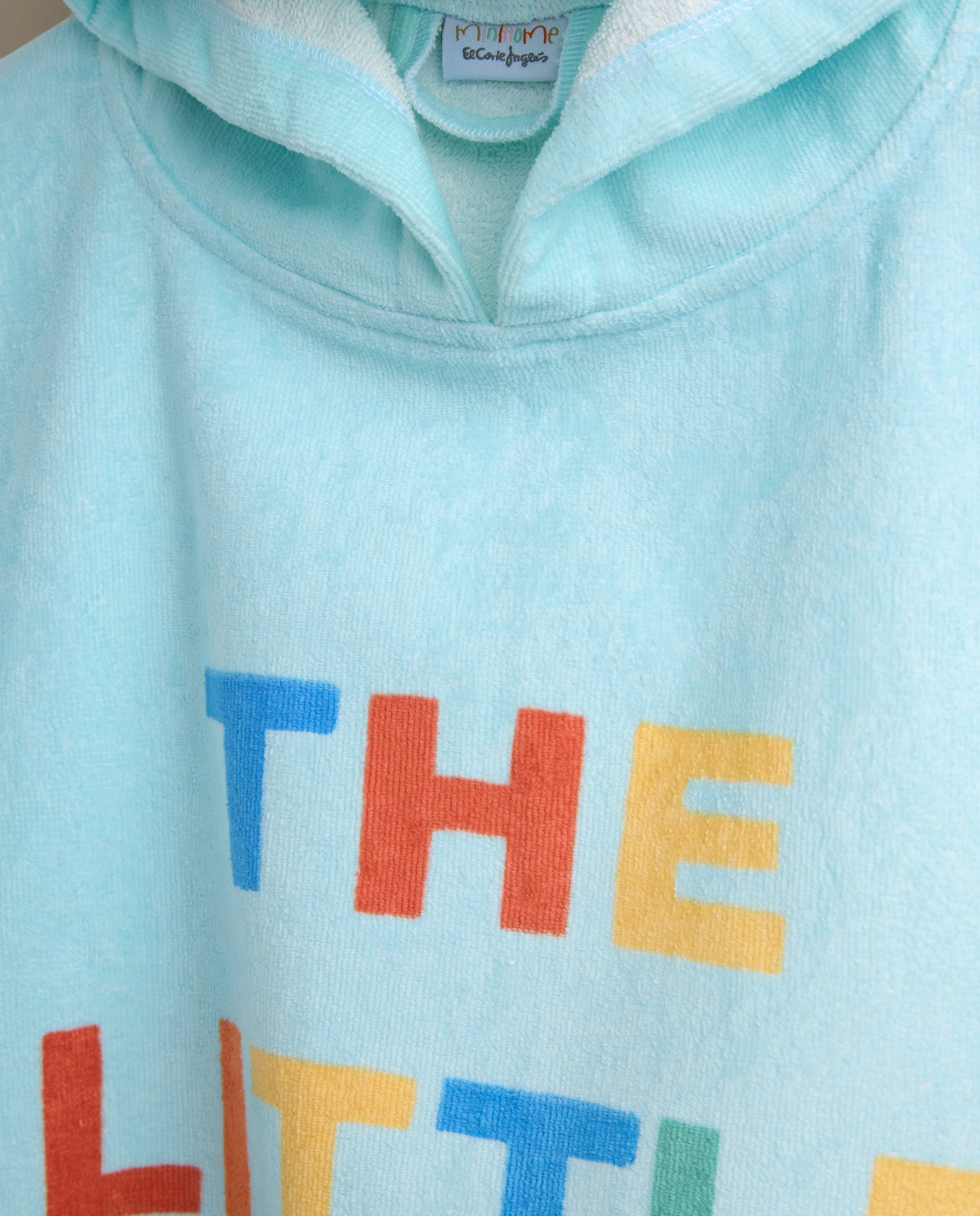 Poncho de Praia Infantil Life Azul-2