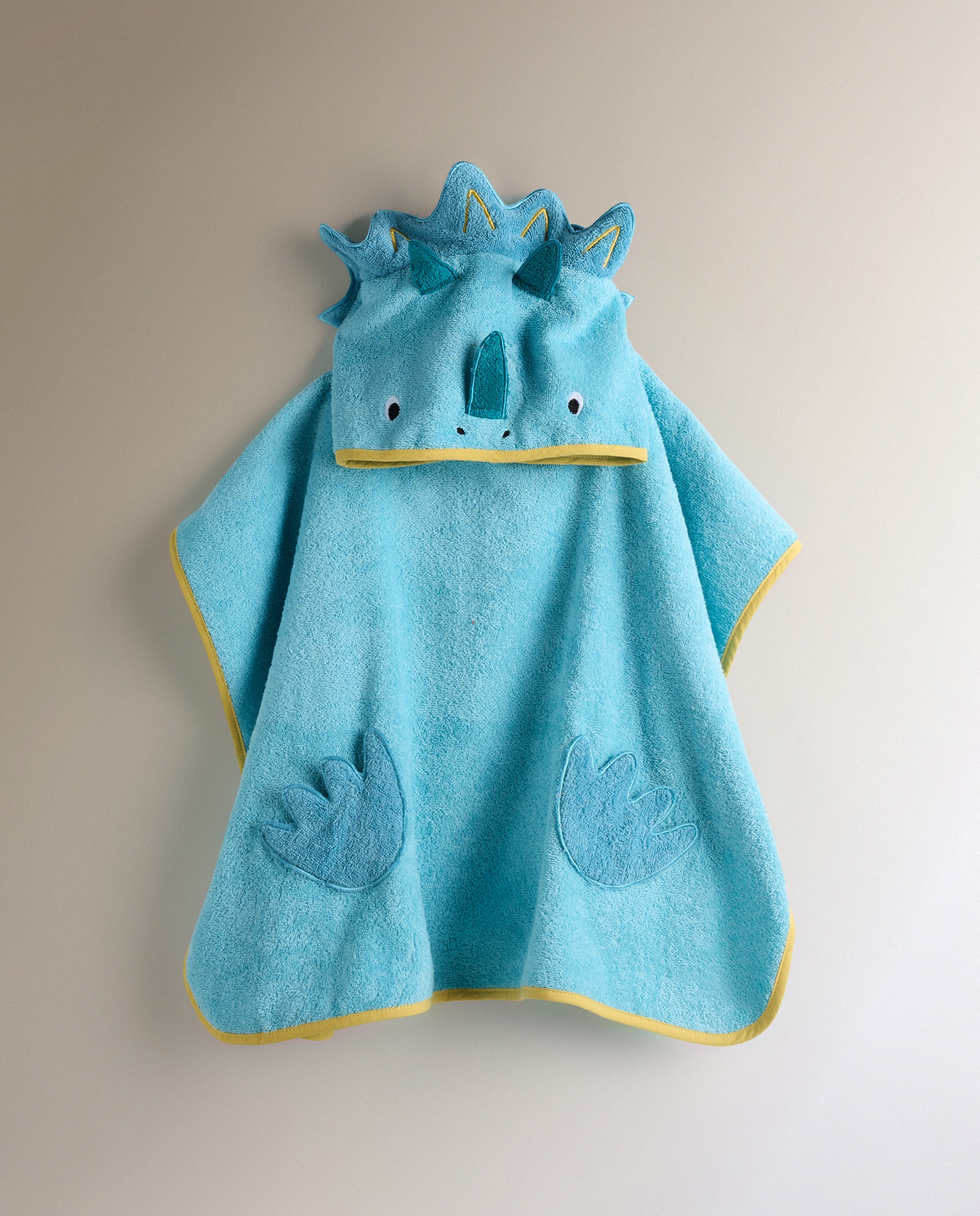 Imagem 0 de Poncho de Praia Infantil de Algodão Dinossauro
