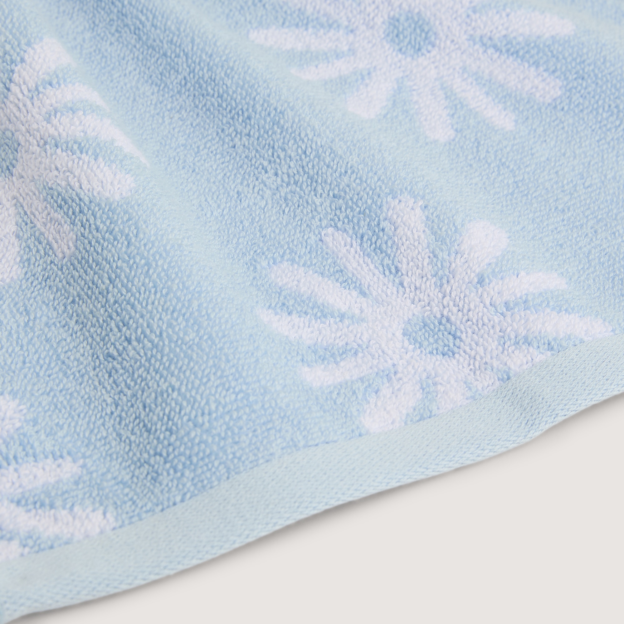 Toalha de Banho de Algodão Daisy - 450 g/m2 Azul-2