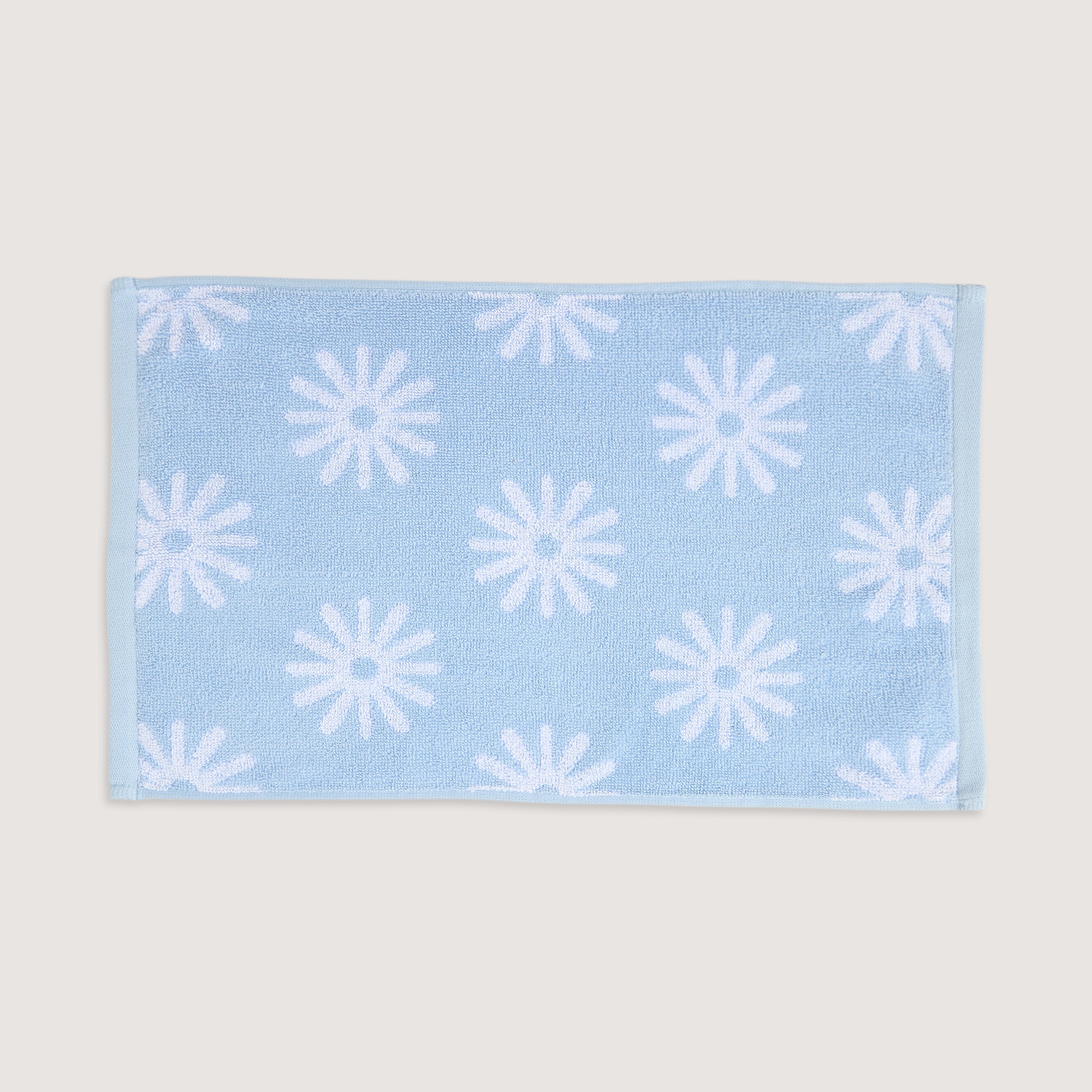 Toalha de Banho de Algodão Daisy - 450 g/m2 Azul-4