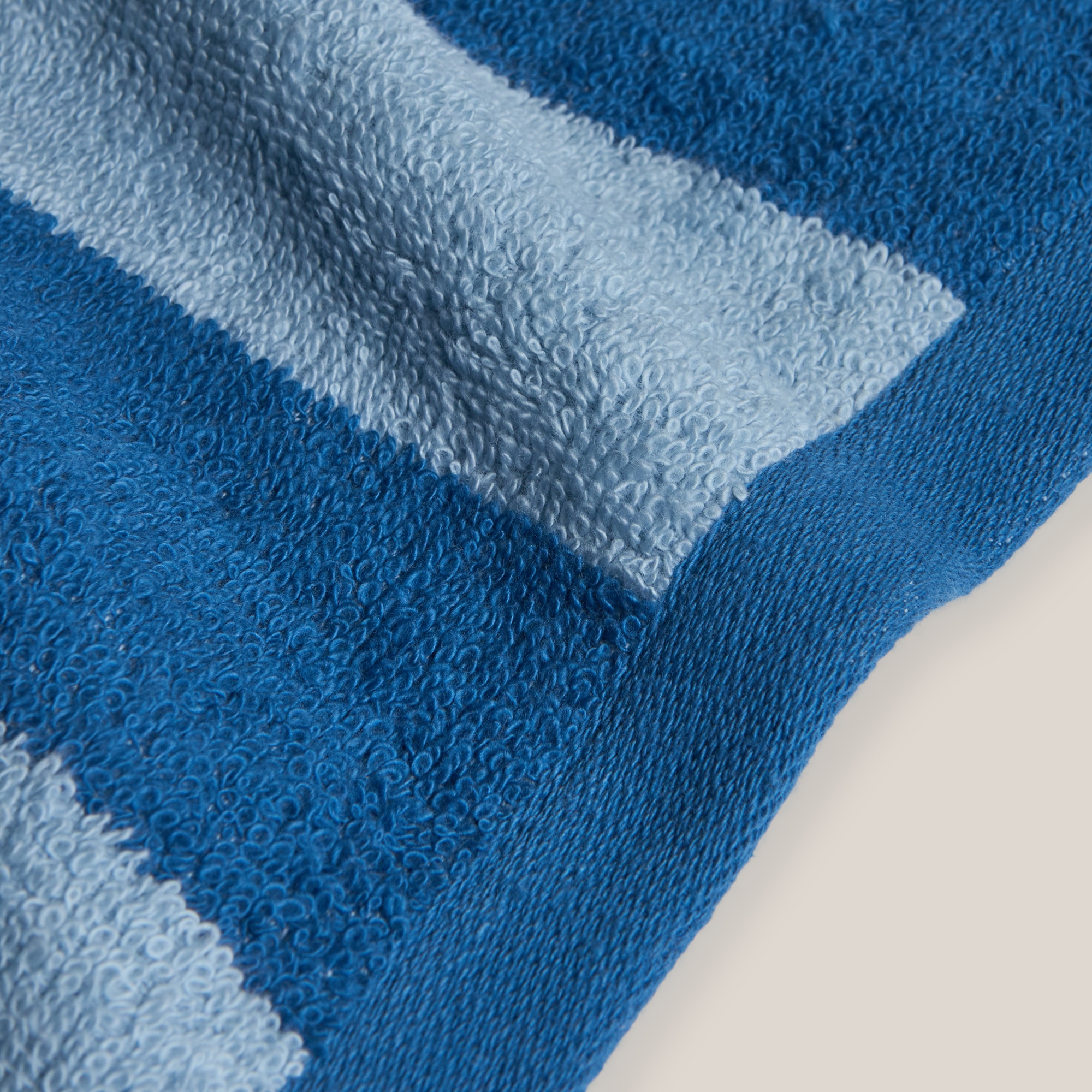 Toalha de Banho de Algodão 450 g/m2 Stripes Azul-2