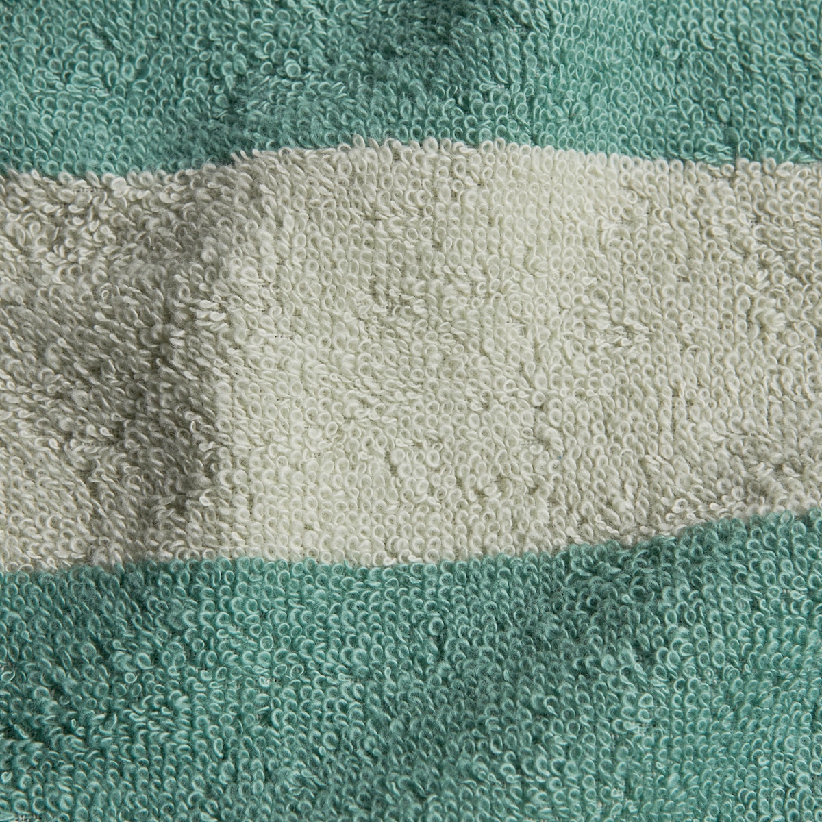 Toalla de baño algodón 450 gr/m2 Stripes Basics El Corte Inglés Verde-3