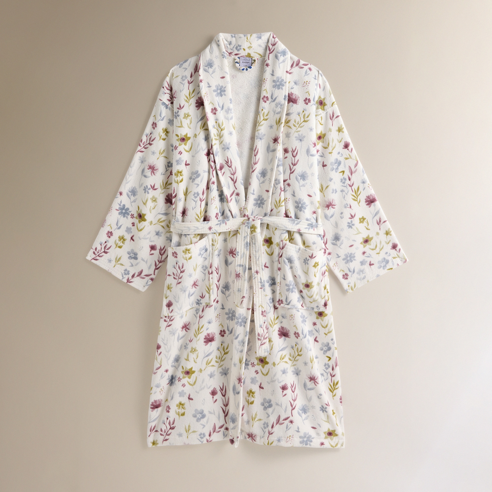 Roupão de Algodão 360 g/m2 Gardenia Multicolor-2