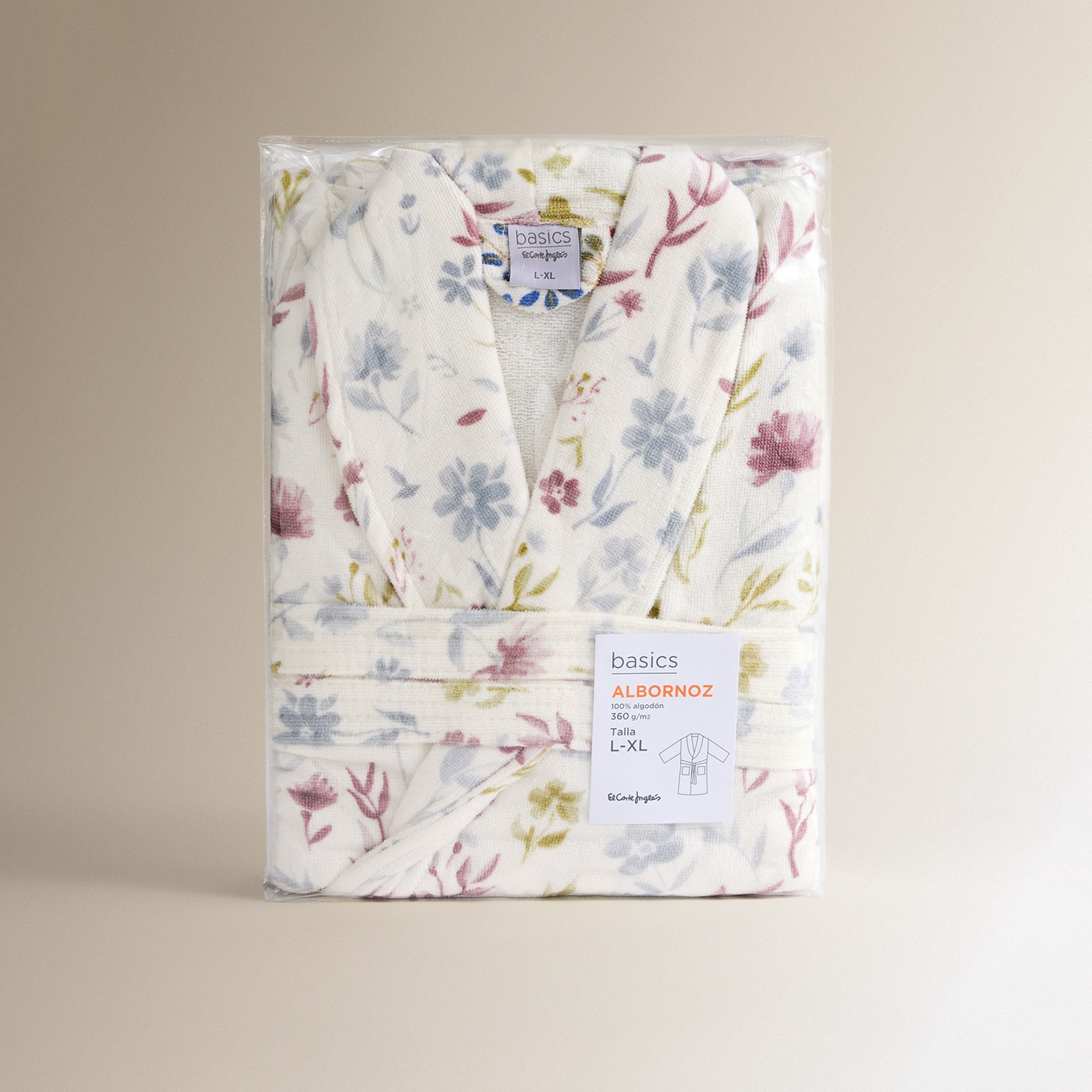 Roupão de Algodão 360 g/m2 Gardenia Multicolor-5