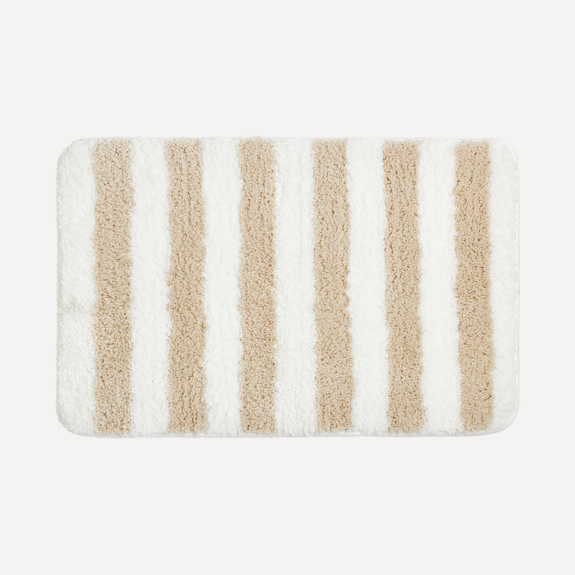 Imagen 0 de Alfombra de baño Rayas Beige 22 Basics El Corte Inglés