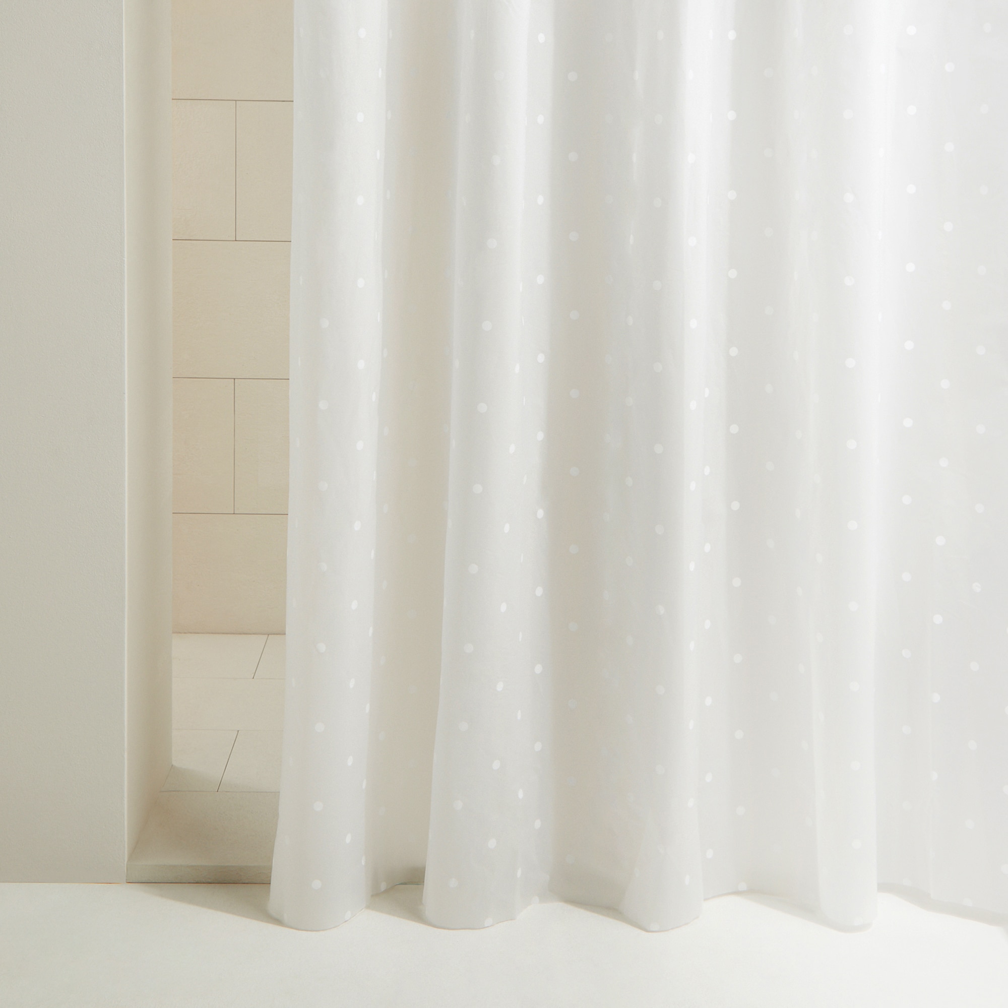 Imagen 0 de Cortina de baño Dots 22 Basics El Corte Inglés