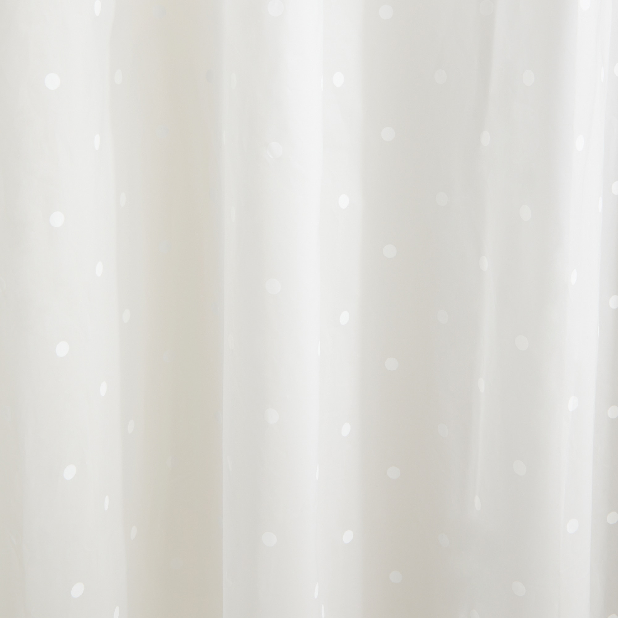 Cortina de baño Dots 22 Basics El Corte Inglés Blanco-2